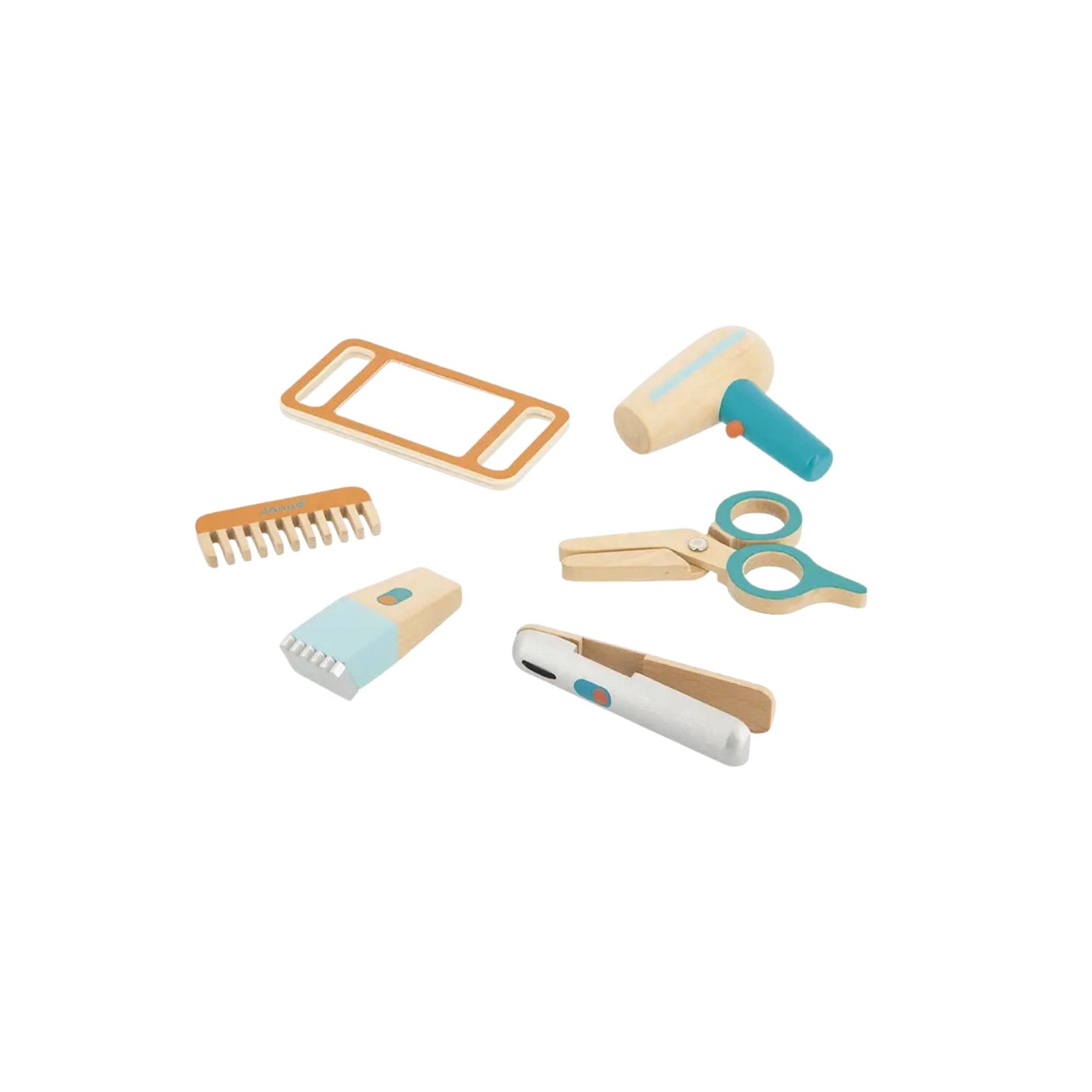 Pretend Play Wooden Hairdresser Set