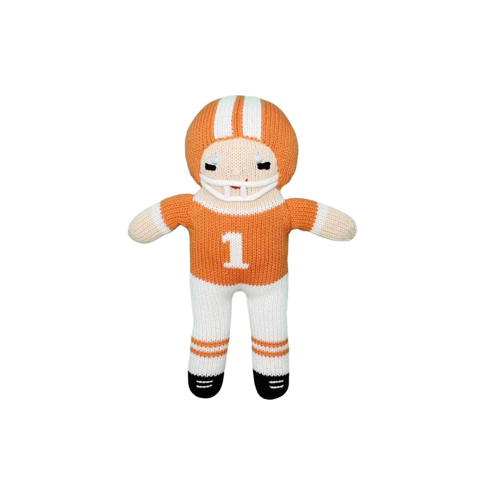 Knit Football Player Dolls