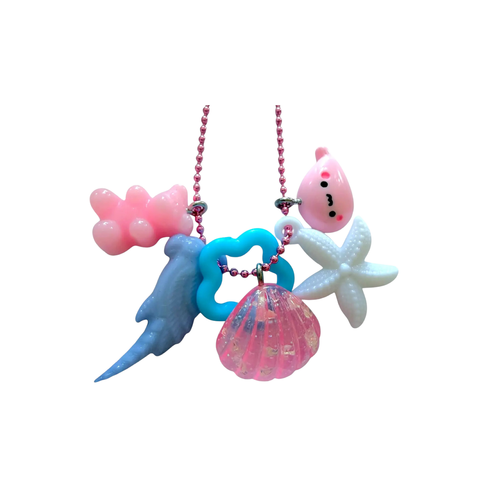 Kawaii Trinket Cluster Necklace