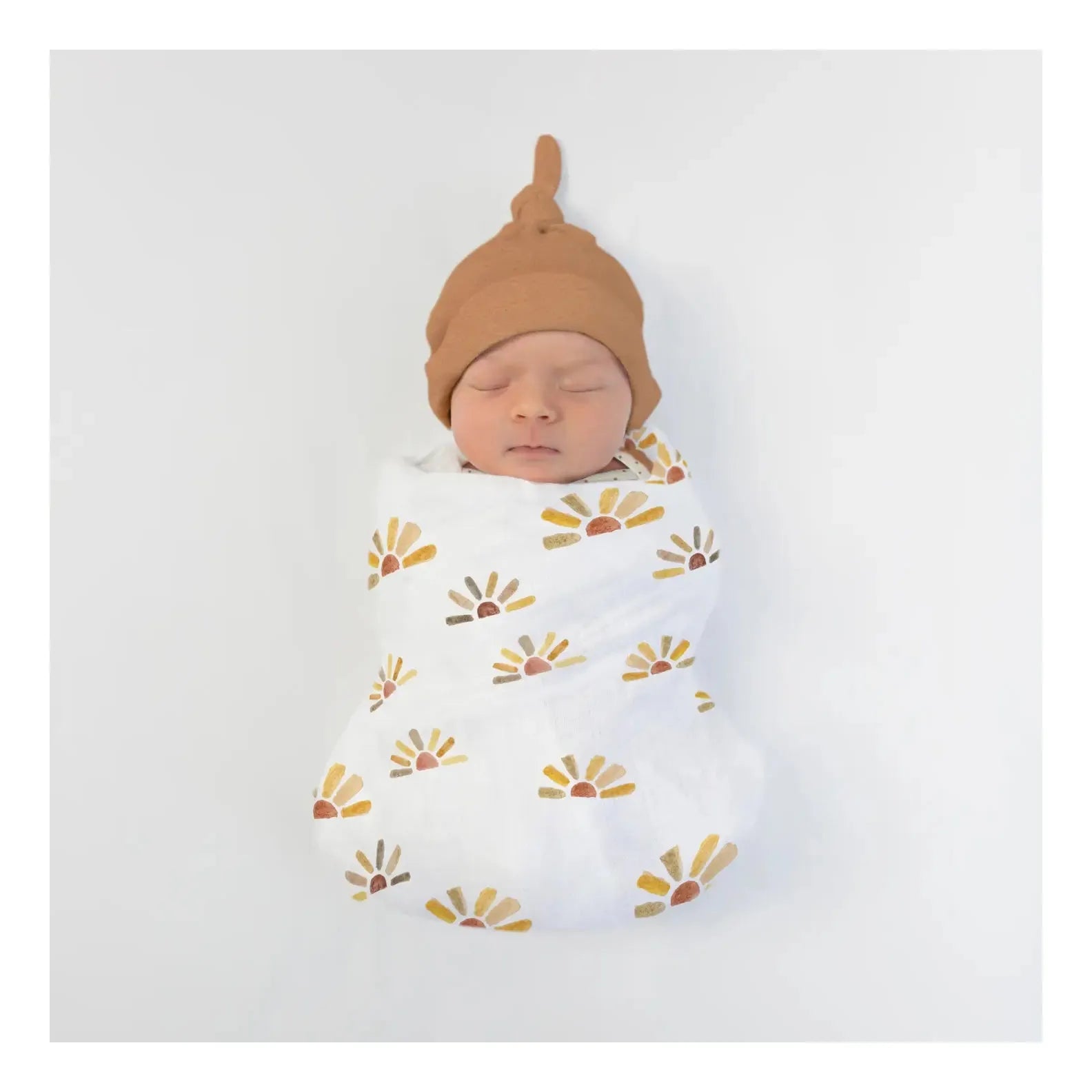 Newborn Top Knot Adjustable Hats
