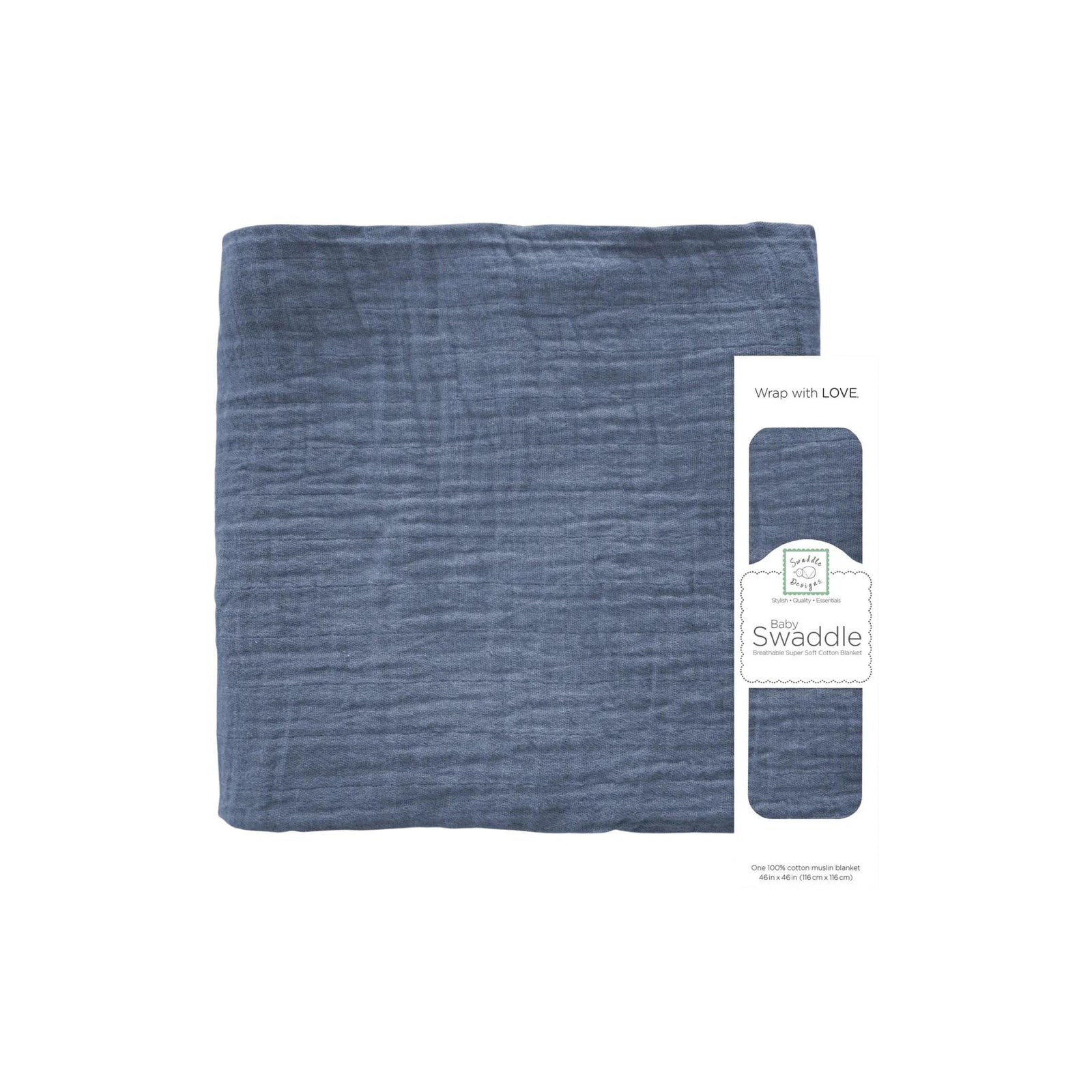 Muslin Solid Color Swaddles