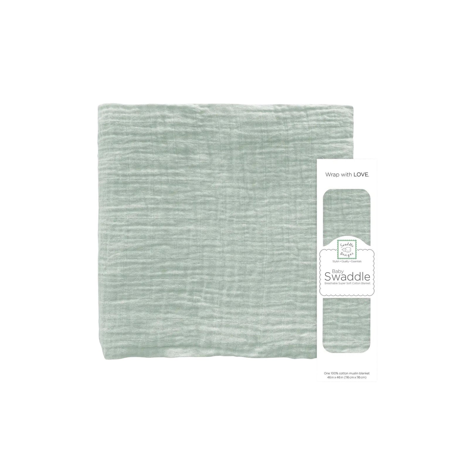 Muslin Solid Color Swaddles