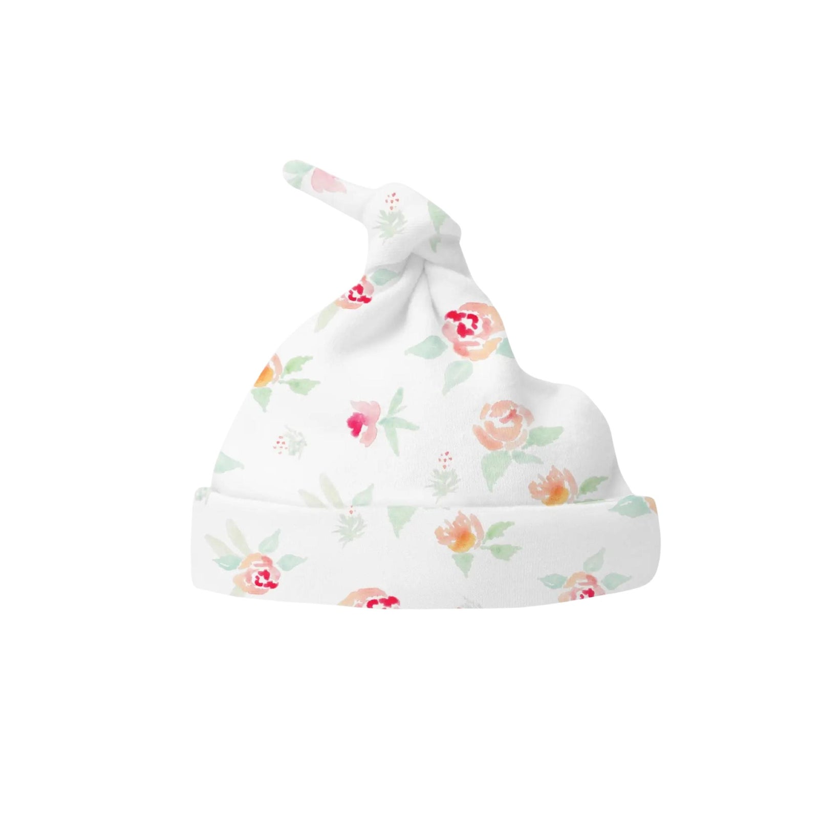 Newborn Top Knot Adjustable Hats