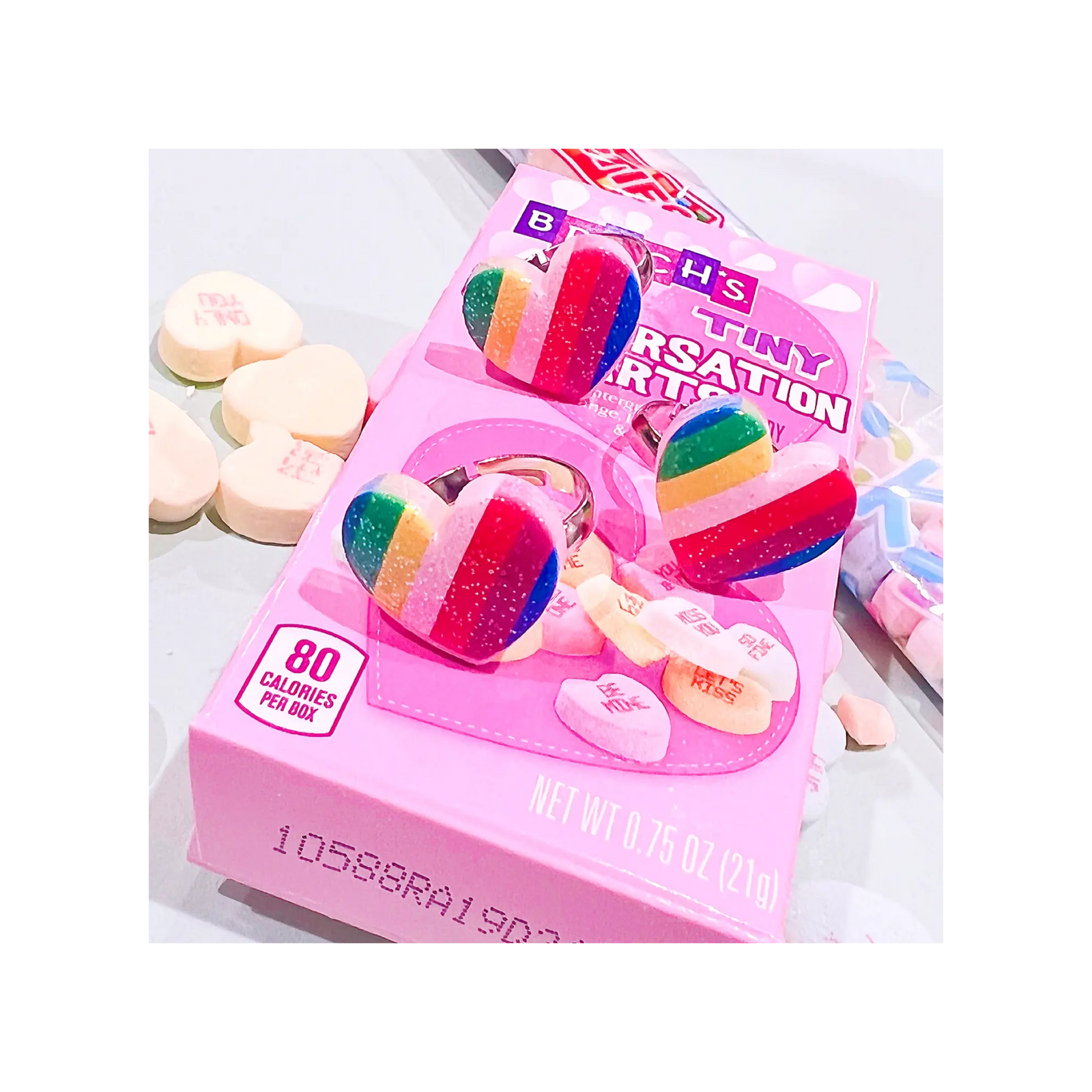 Rainbow Heart Ring