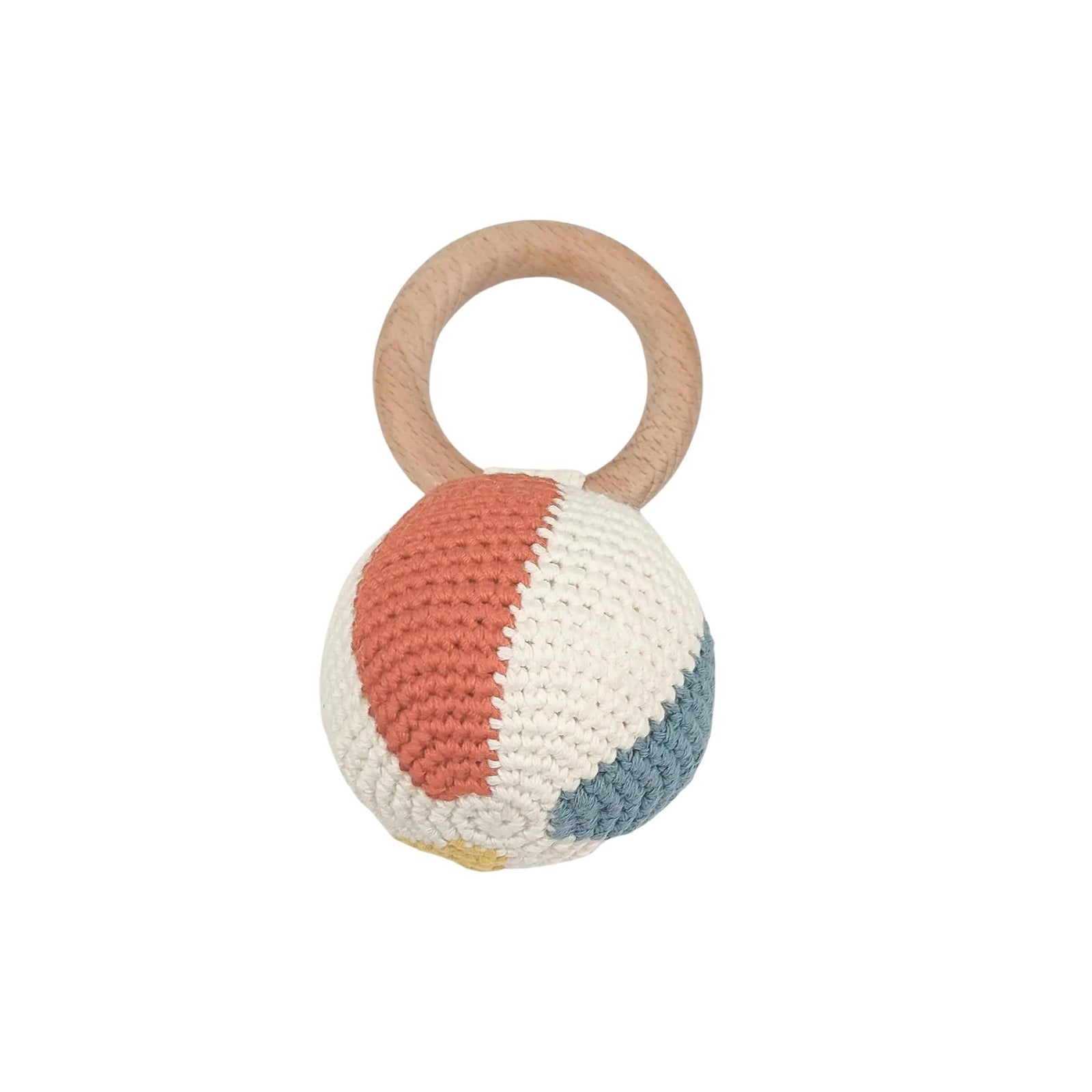 Cotton Crochet Rattle Teether Beach Ball