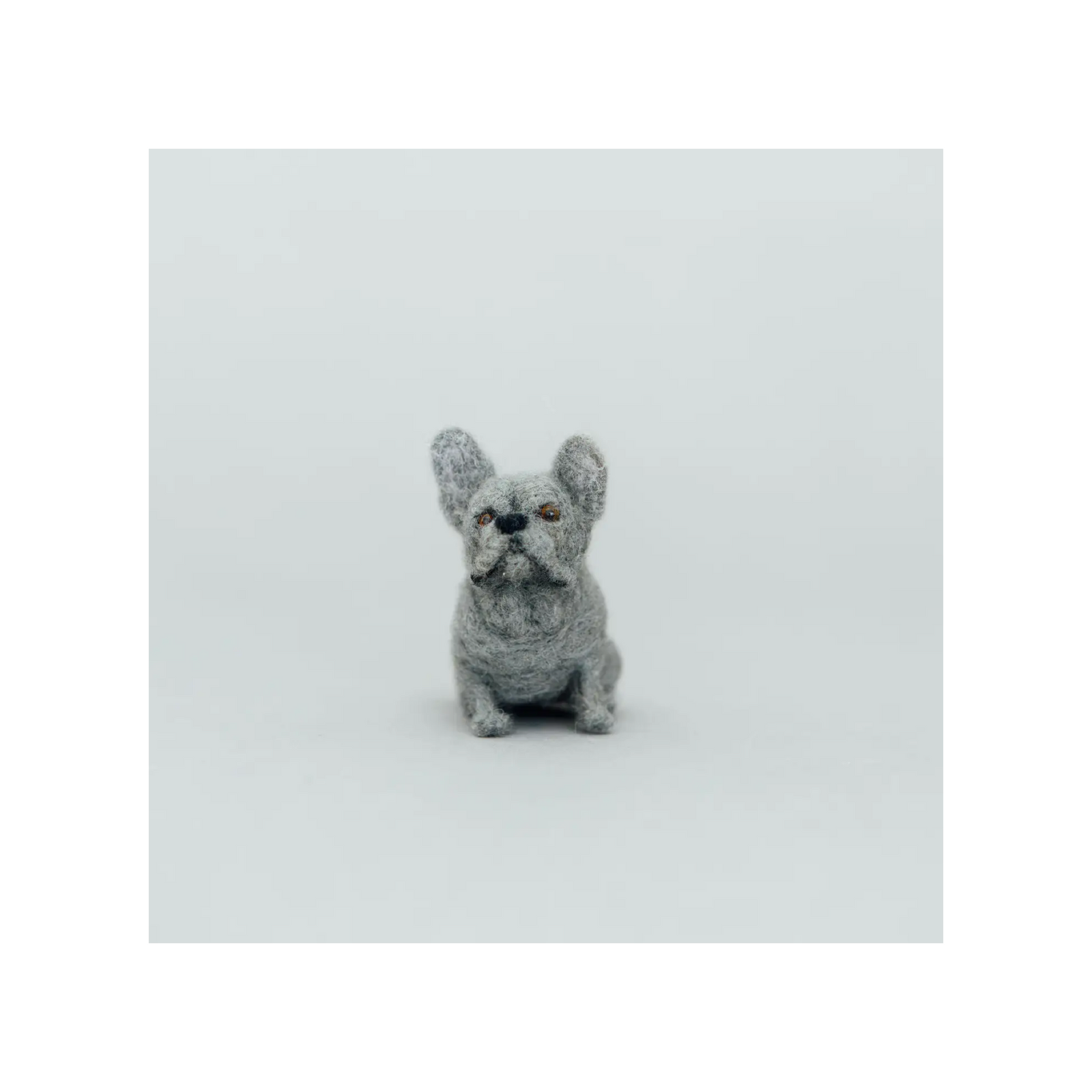 Little Felted Friends: French Bulldog Needle Felting Kit