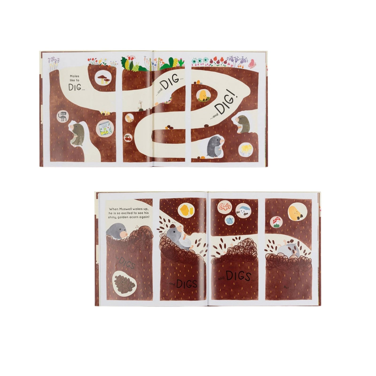 Muswell Mole and the Buried Treasure Book