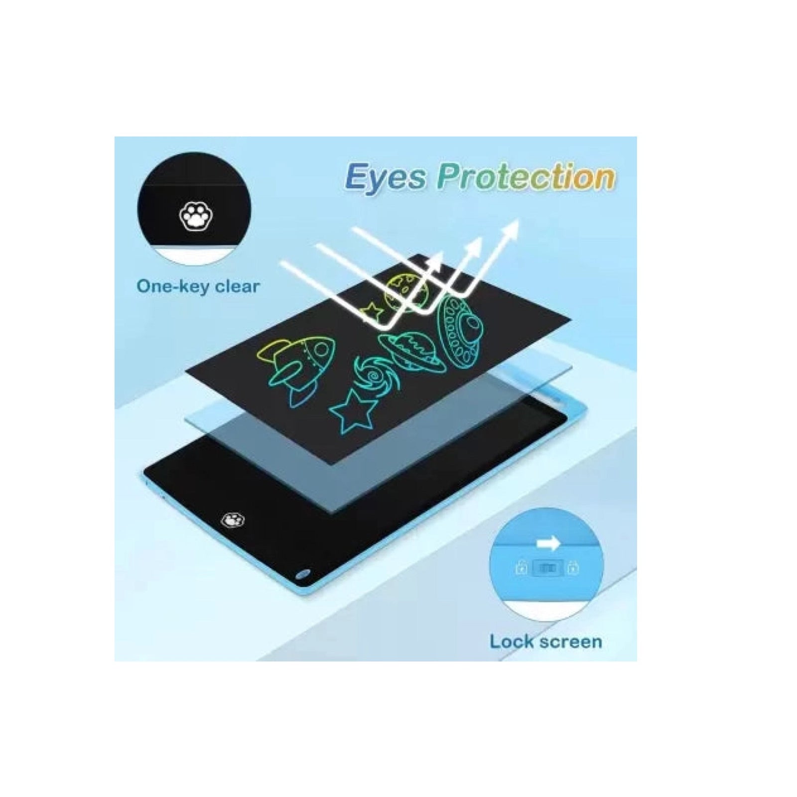 LDC Colored Writing Tablet