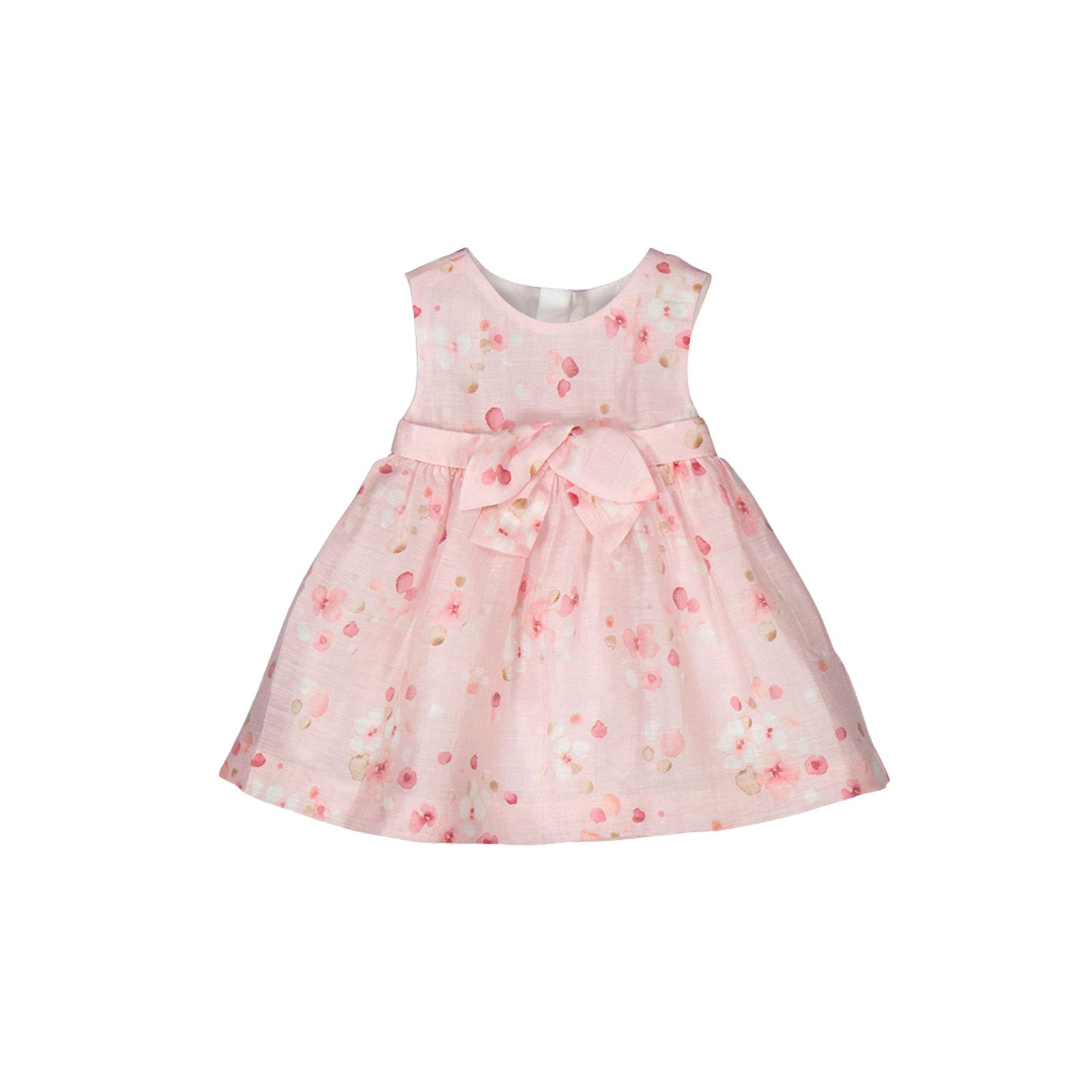 Linen & Cotton Summer Floral Dress