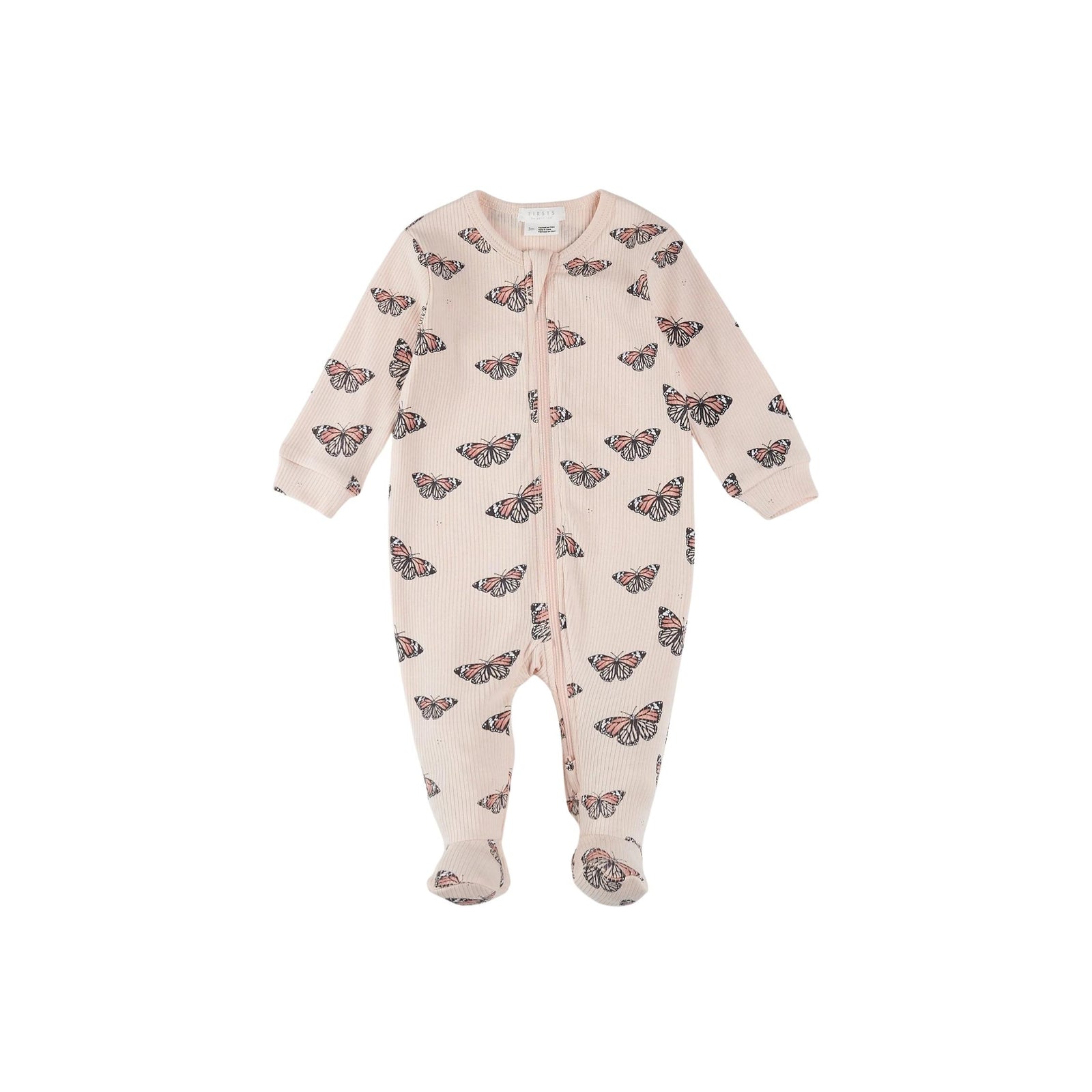 Monarch Print Footed Sleeper