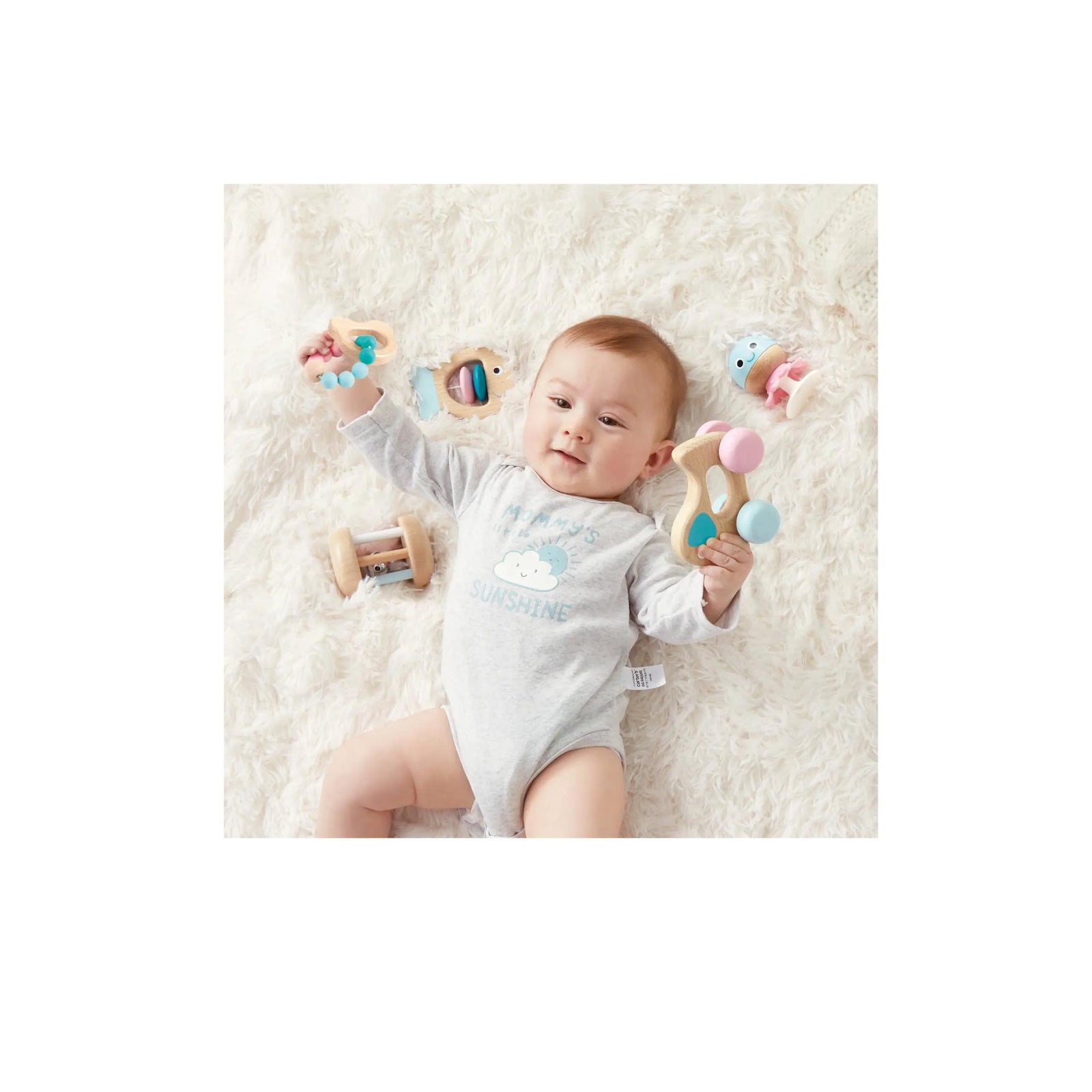 Multi-Stage Sensory Rattle Gift Set