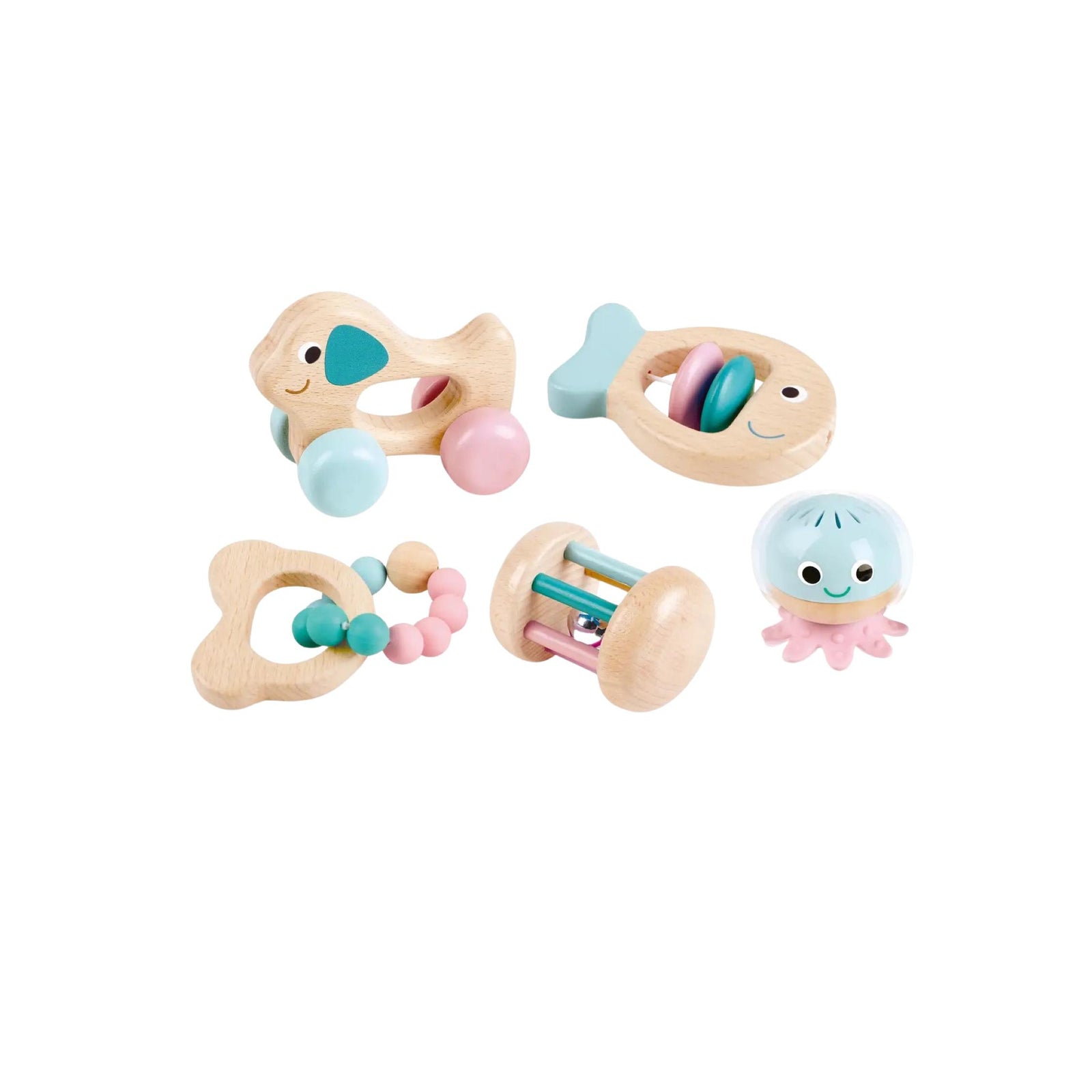 Multi-Stage Sensory Rattle Gift Set