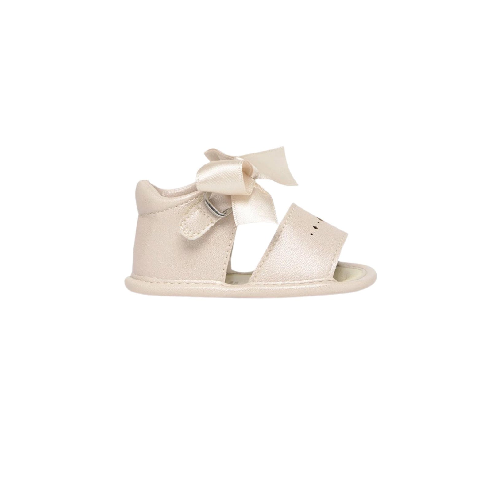 Newborn Natural Bow Sandals