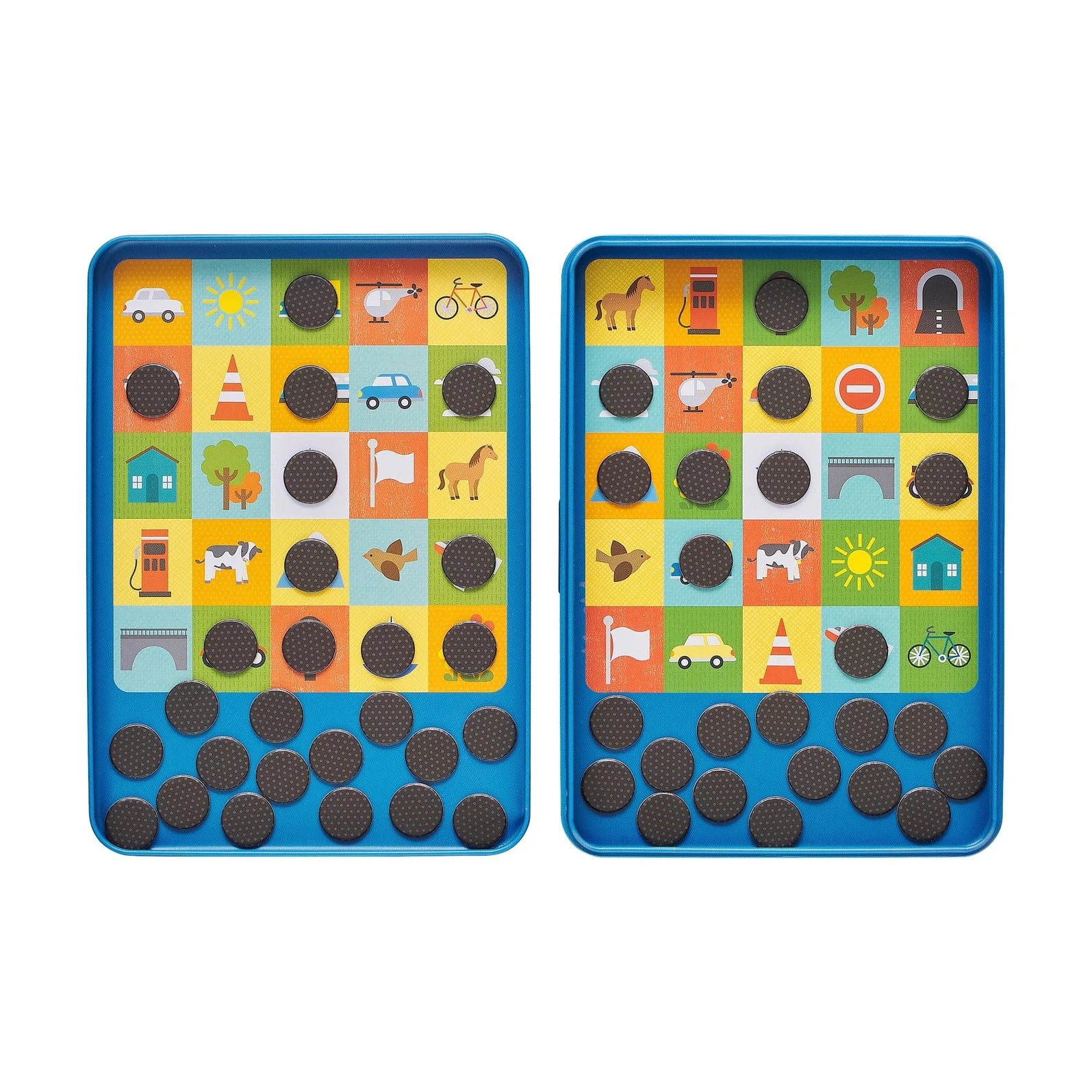 On-the-Go Bingo Magnetic Travel Game