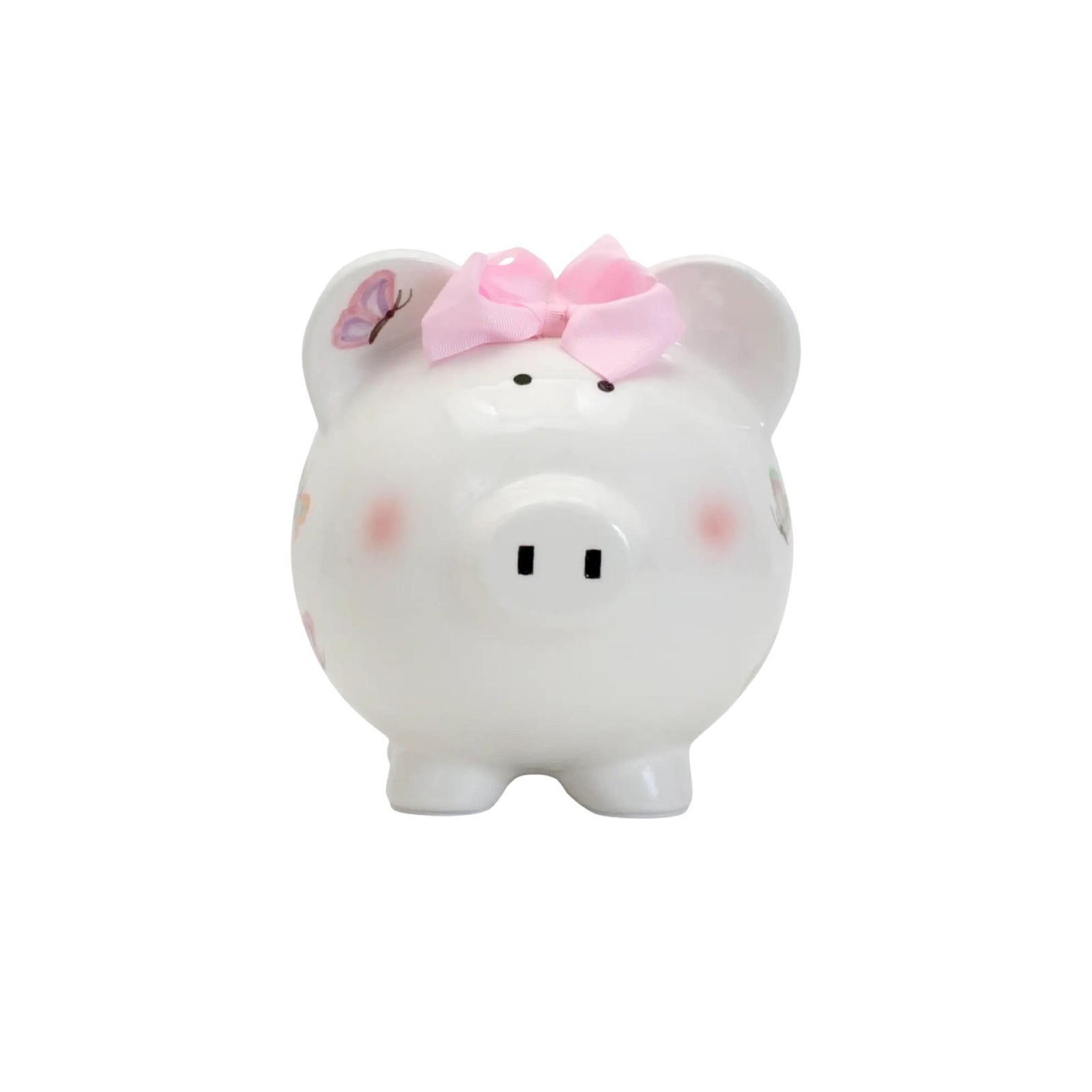 Petite Papillon Pig Piggy Bank
