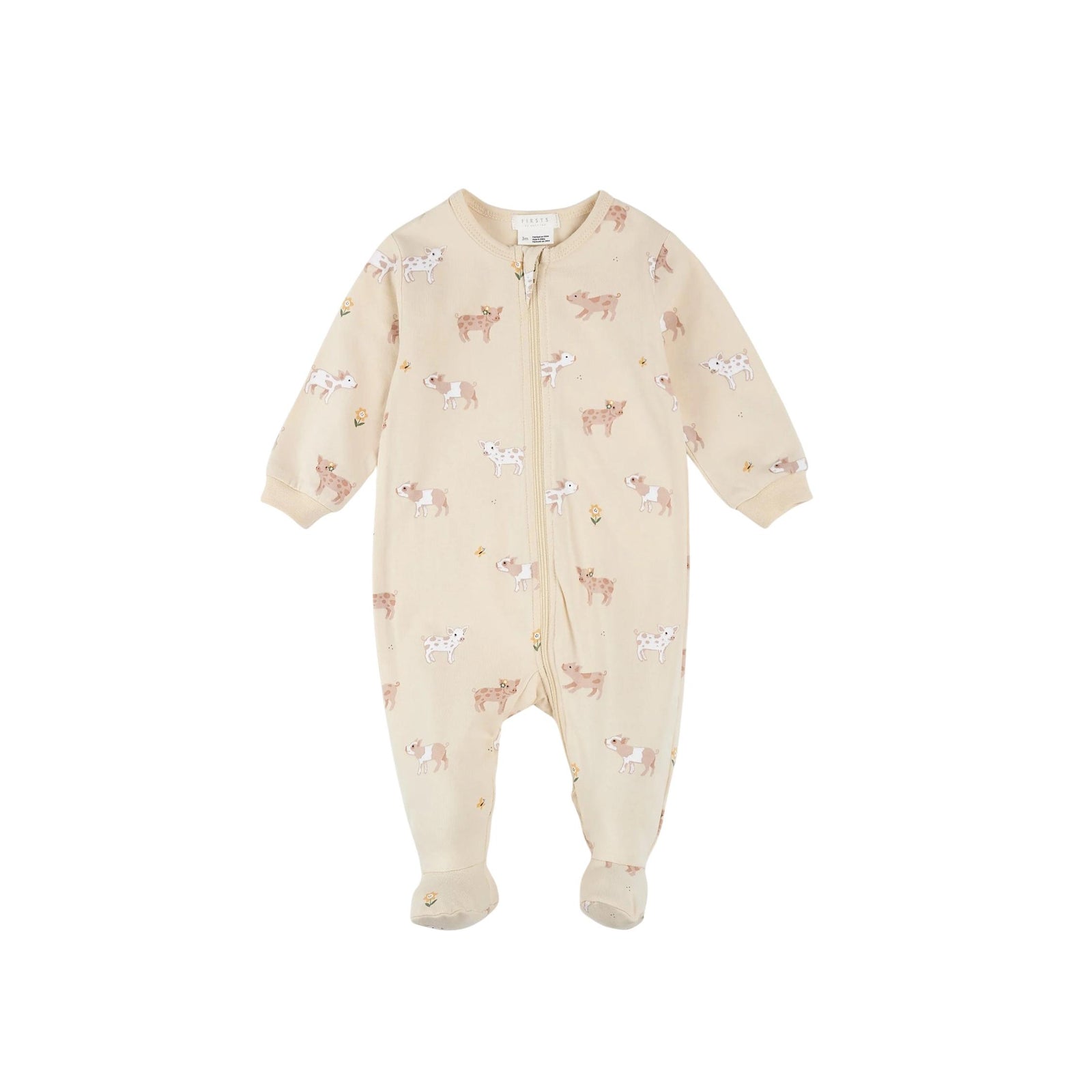 Piglet Print Footed Sleeper