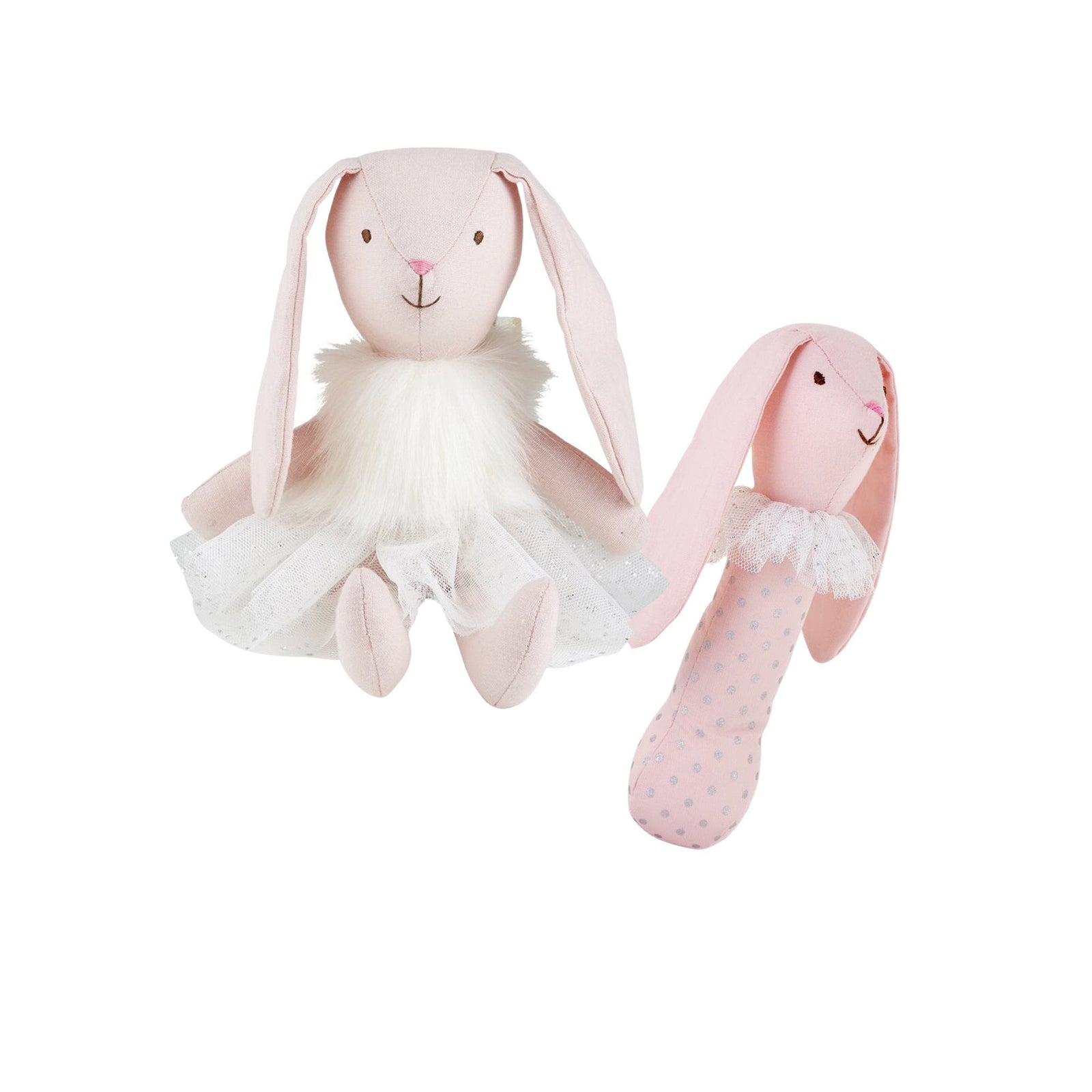 Pink Tulle Dressed Rabbit