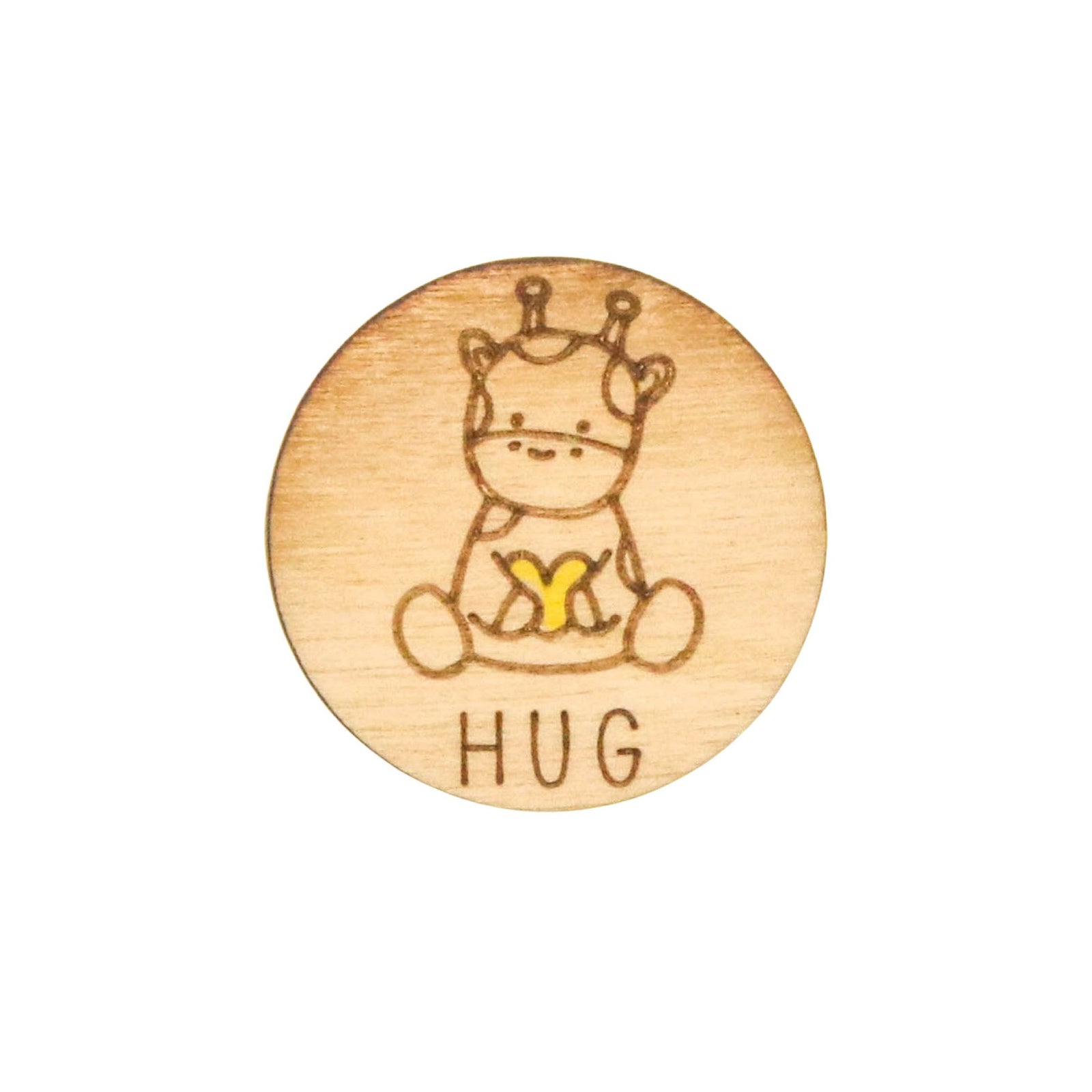 Pocket Hug Wooden Tokens