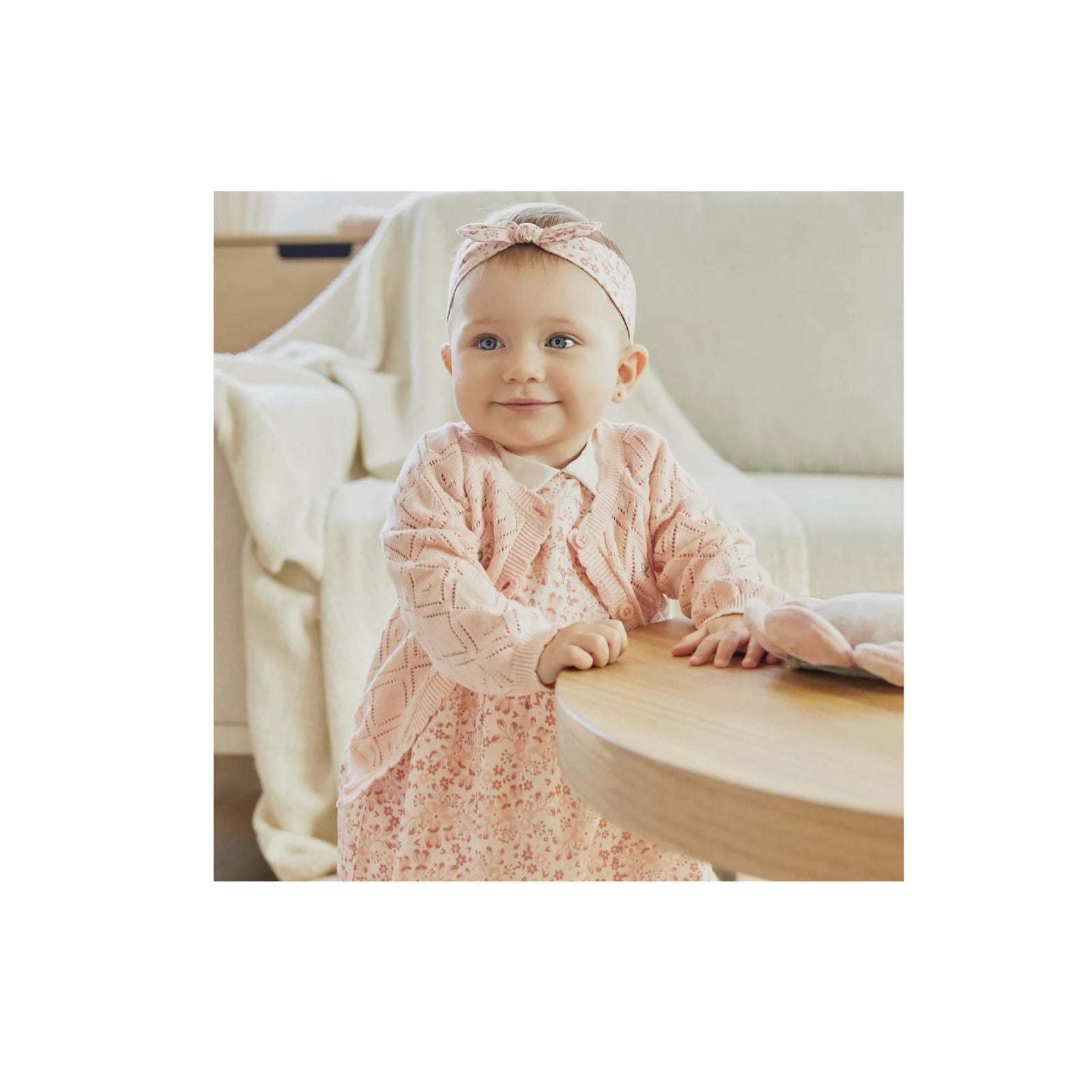 Pointelle Knit Embroidered Cardigans