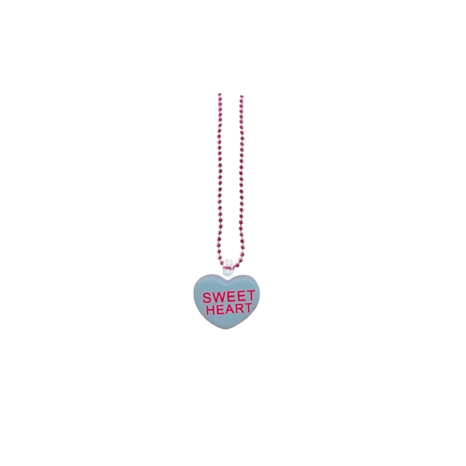 Pop Cutie Conversation Heart Necklaces