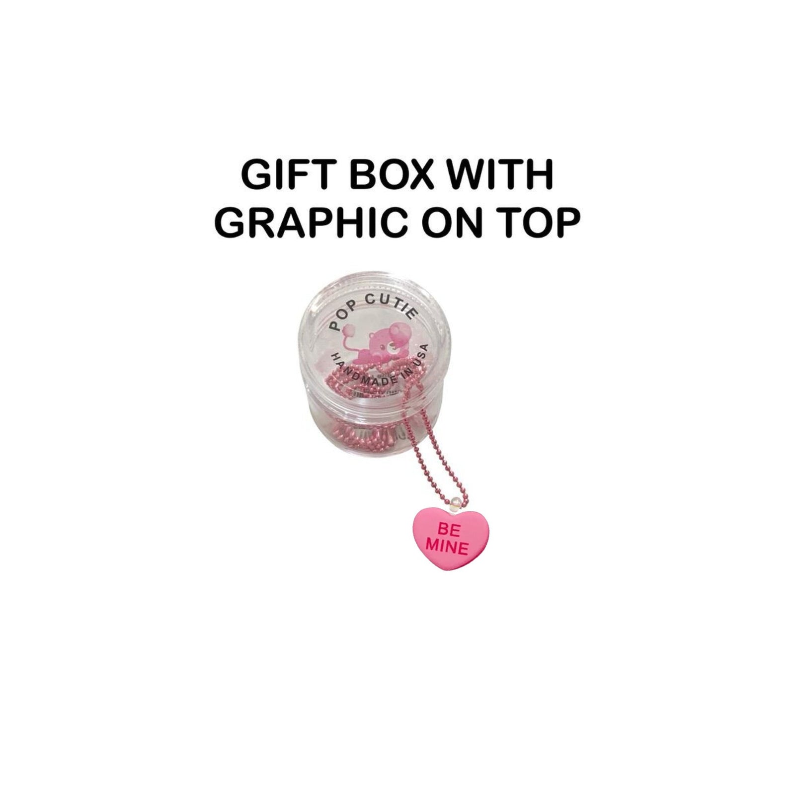 Pop Cutie Conversation Heart Necklaces