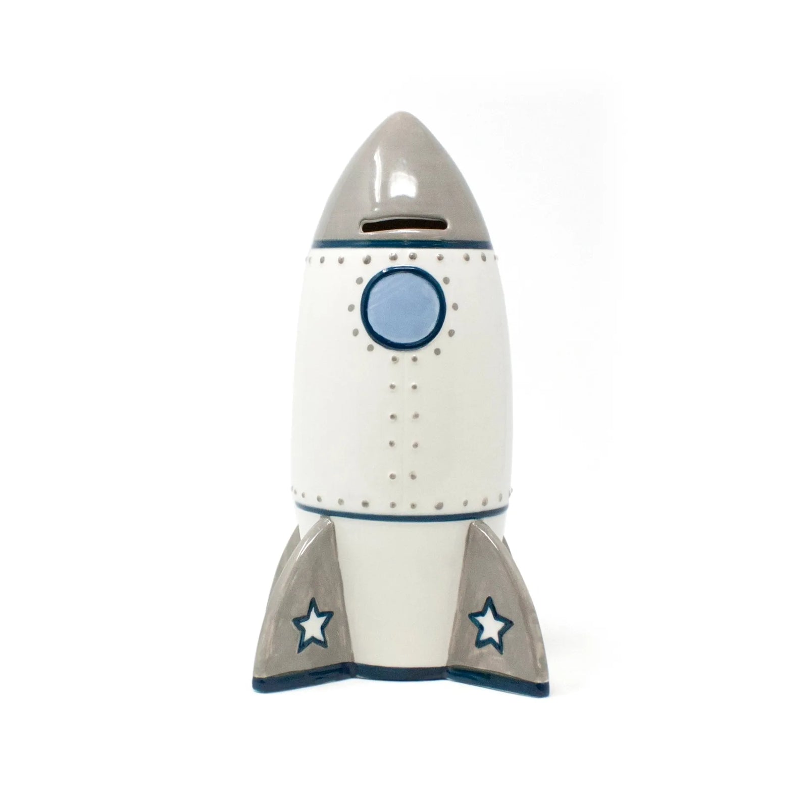 Roger Rocket Porcelain Bank
