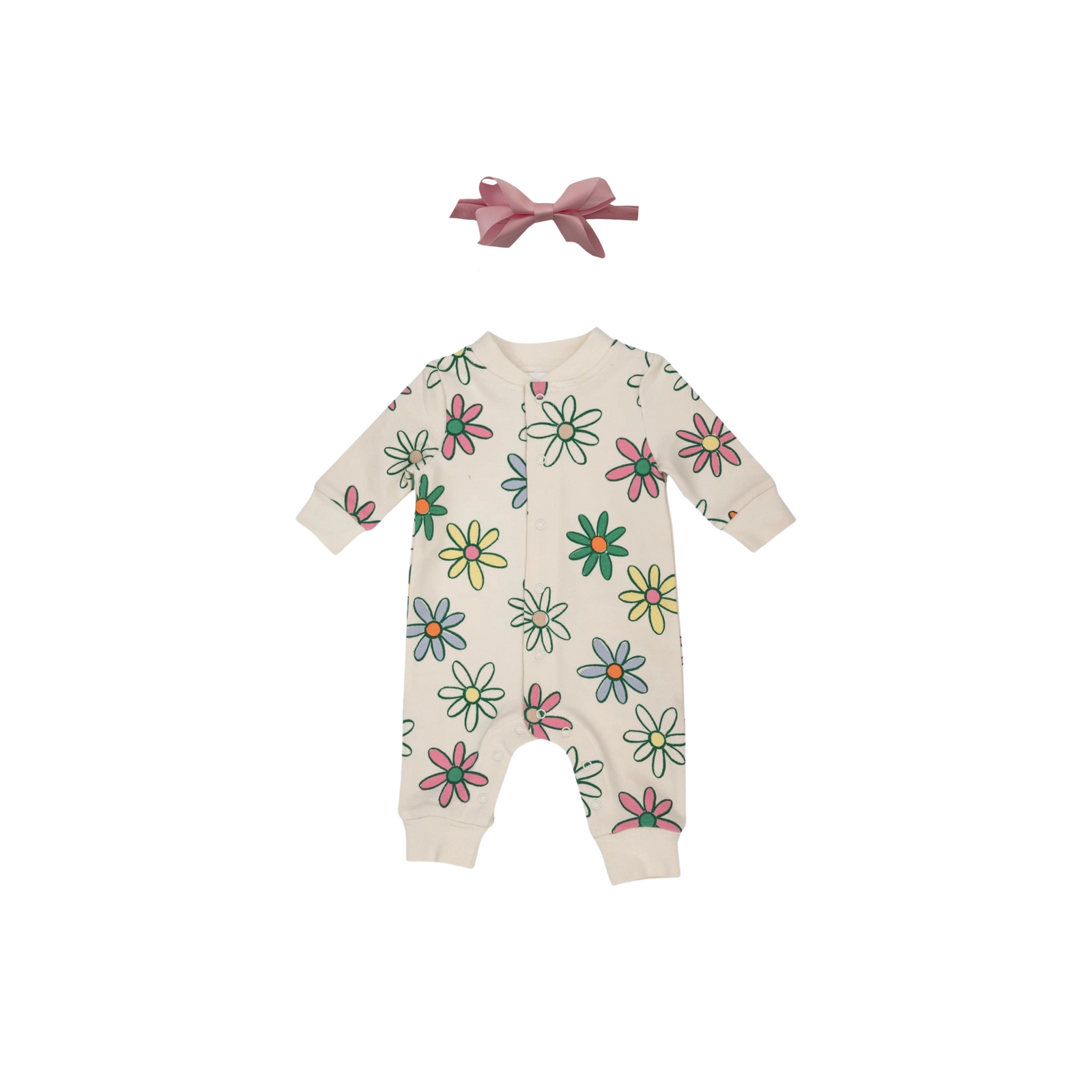 Satin Bow Nylon Headband