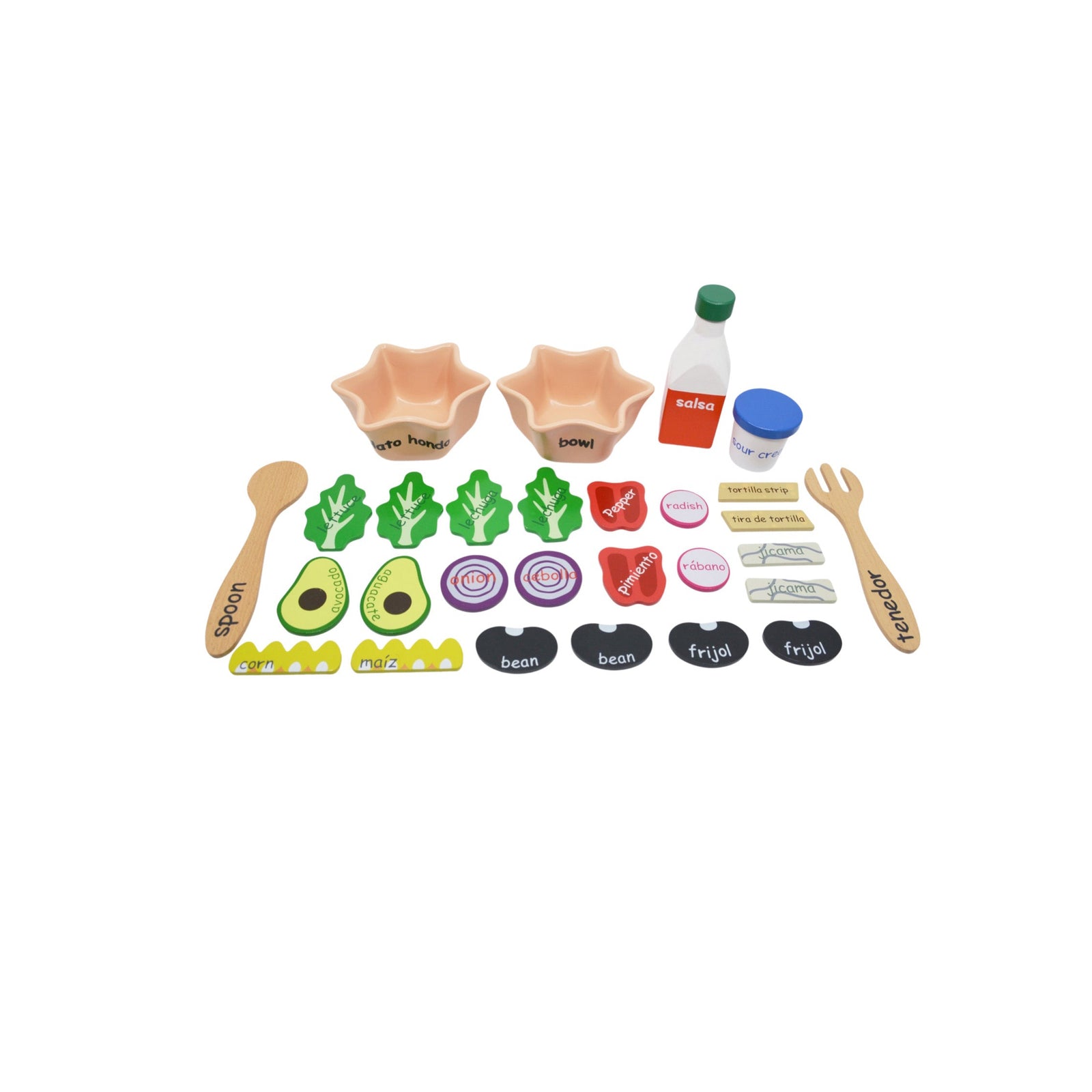 The Wordy EnSALADa Learning Set