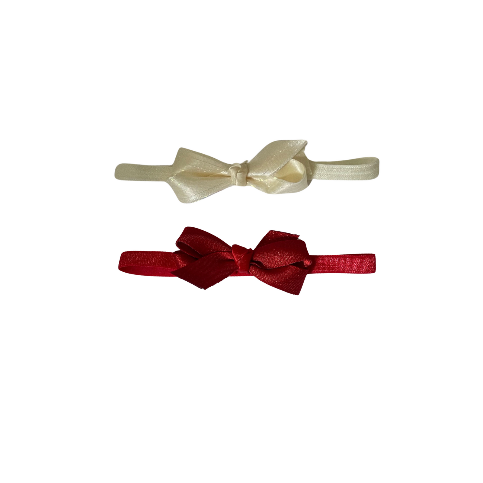 Tiny Glitter Satin Headband