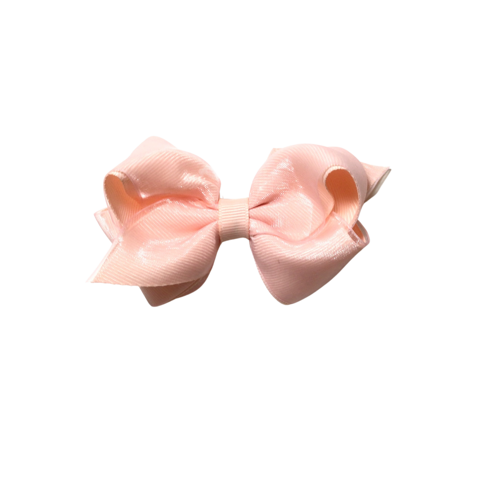 X Small Organza Bow Clip