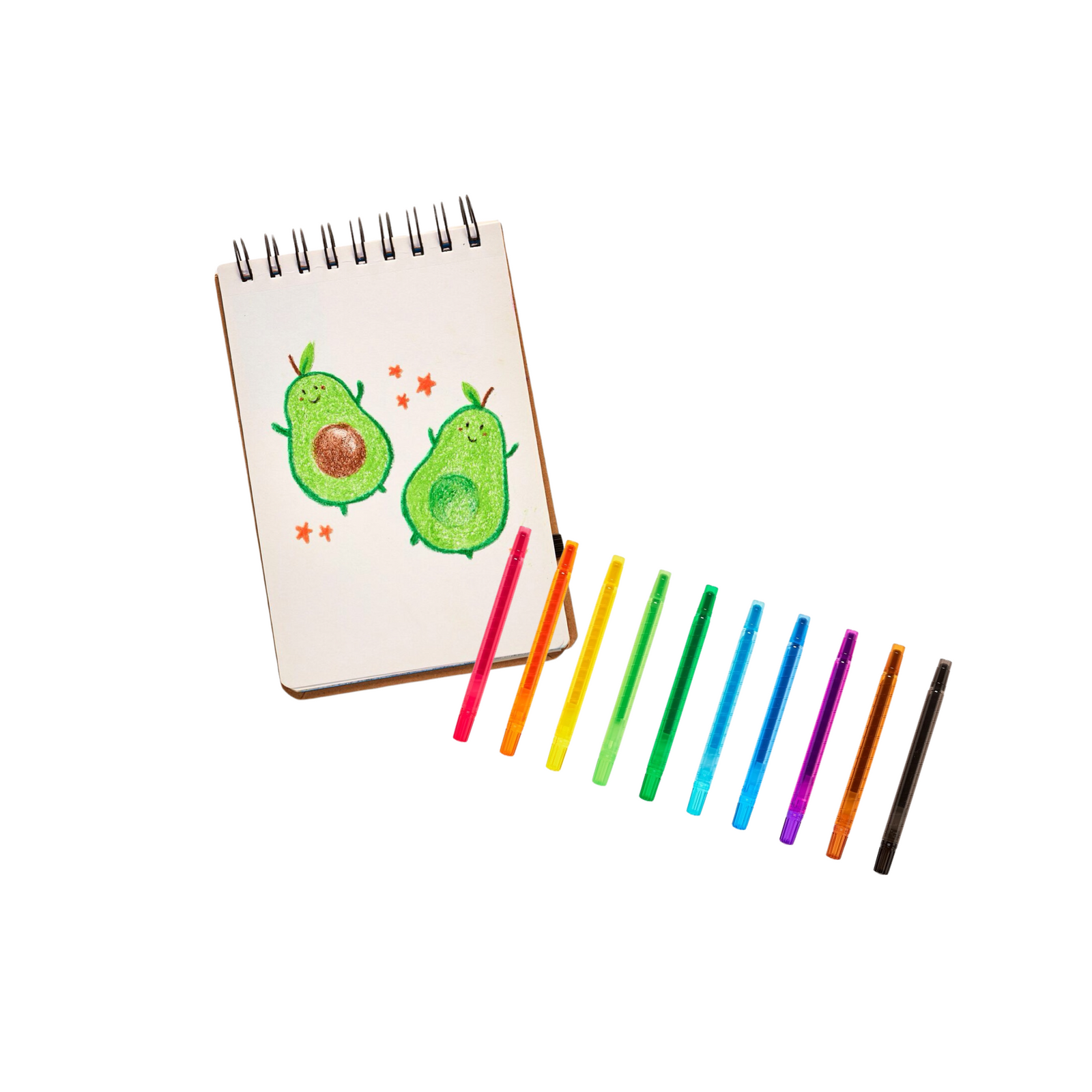 Yummy Yummy Scented Twist-up Crayons