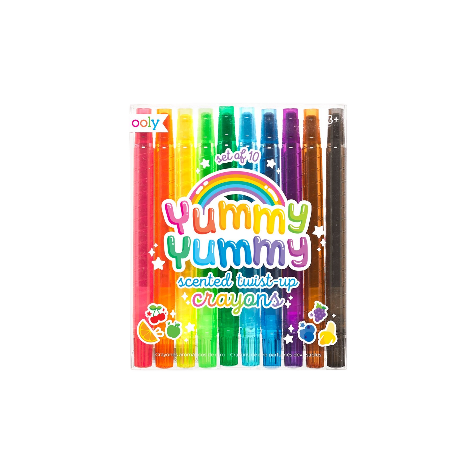Yummy Yummy Scented Twist-up Crayons