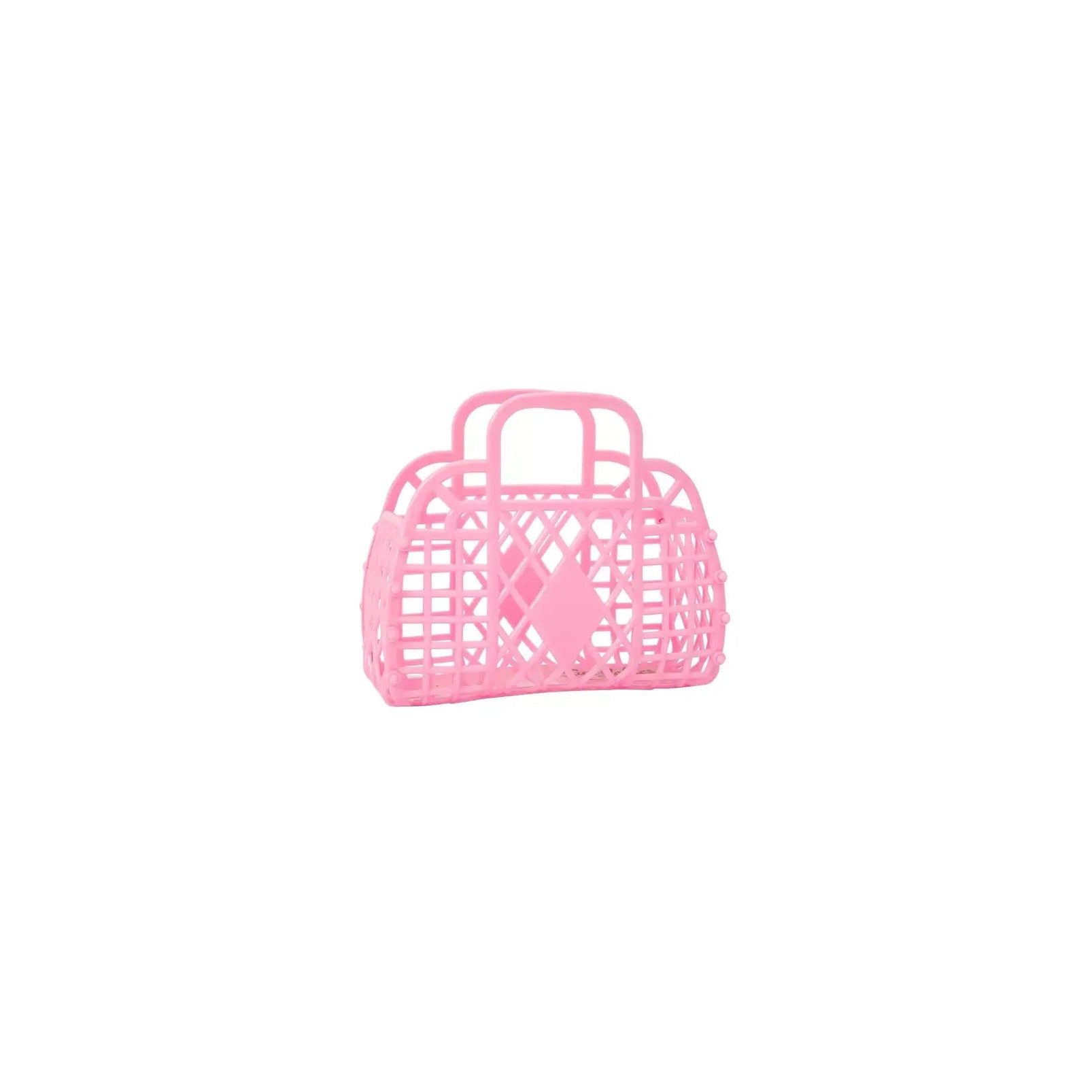Retro Sun Jellies Mini Basket Bags