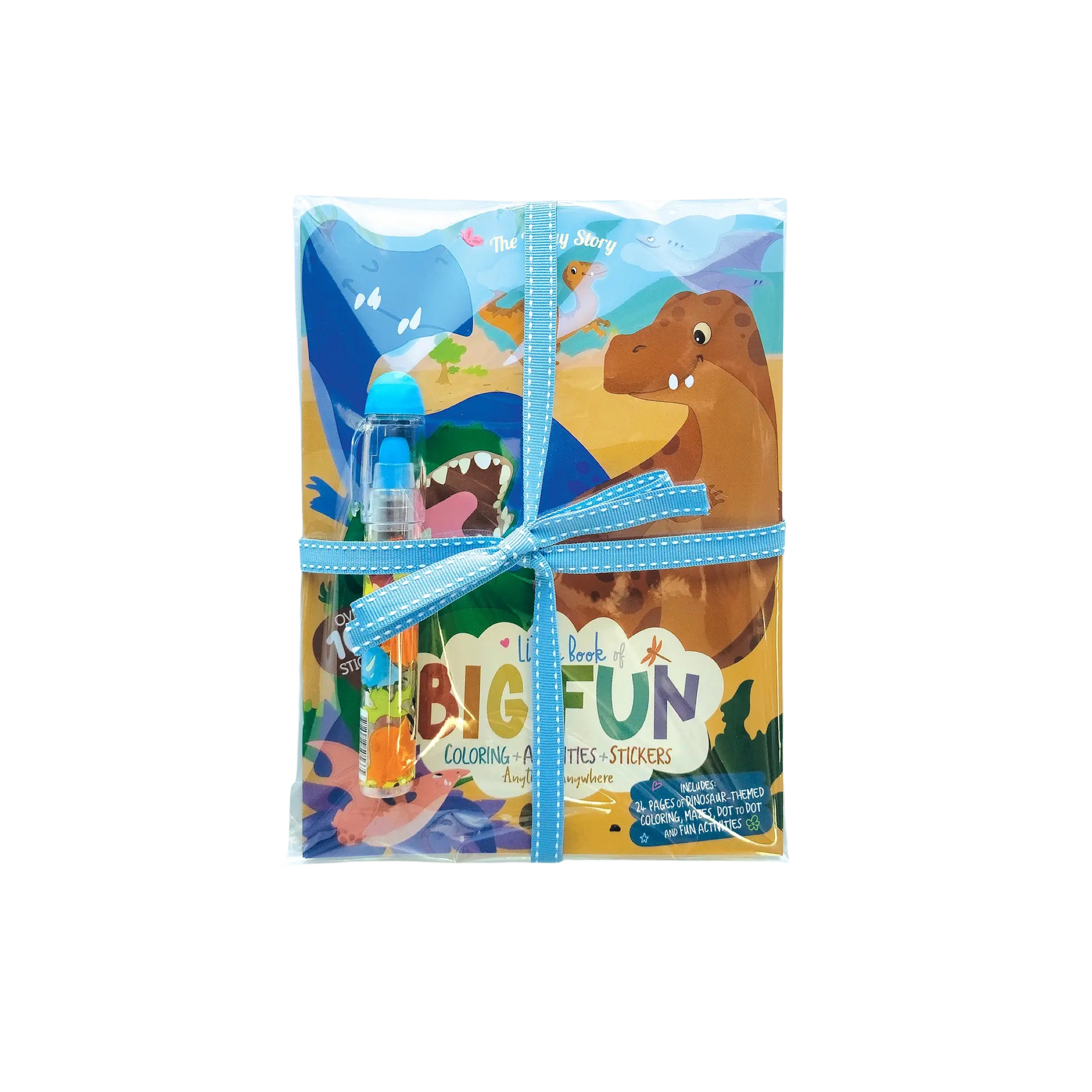 Dinosaur World Activity Book & Crayon Gift Set