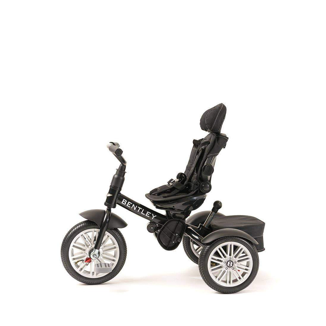 6 in 1 Black Bentley Stroller Trike