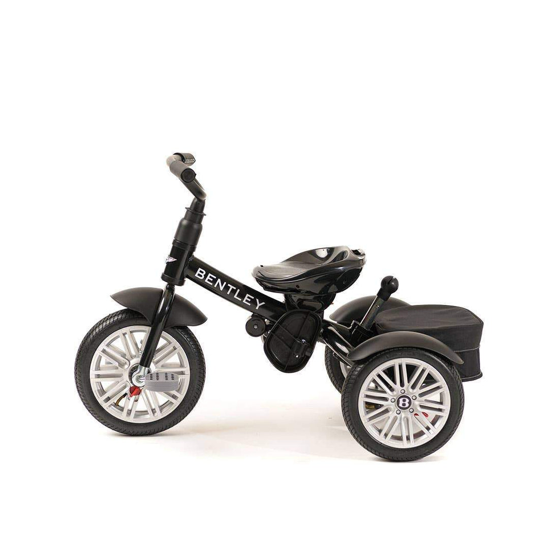 6 in 1 Black Bentley Stroller Trike