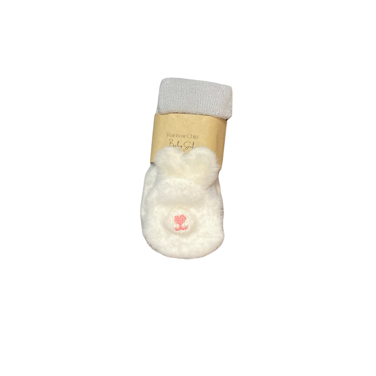 White Bunny Baby Cotton Socks