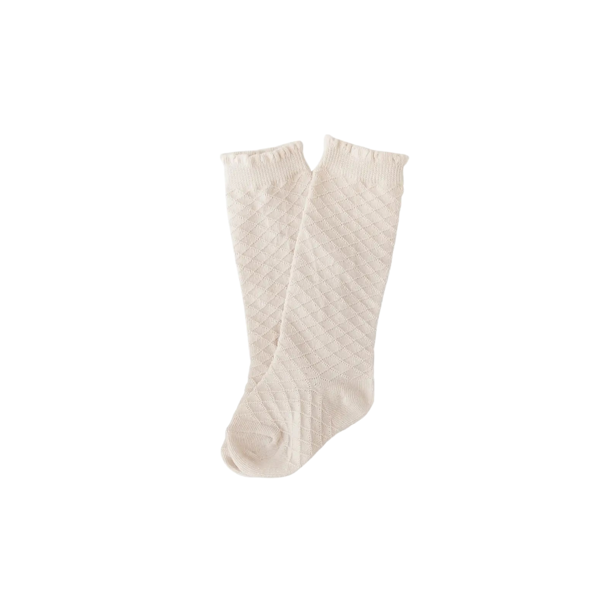 Picnic Knee-High Socks Macaroon