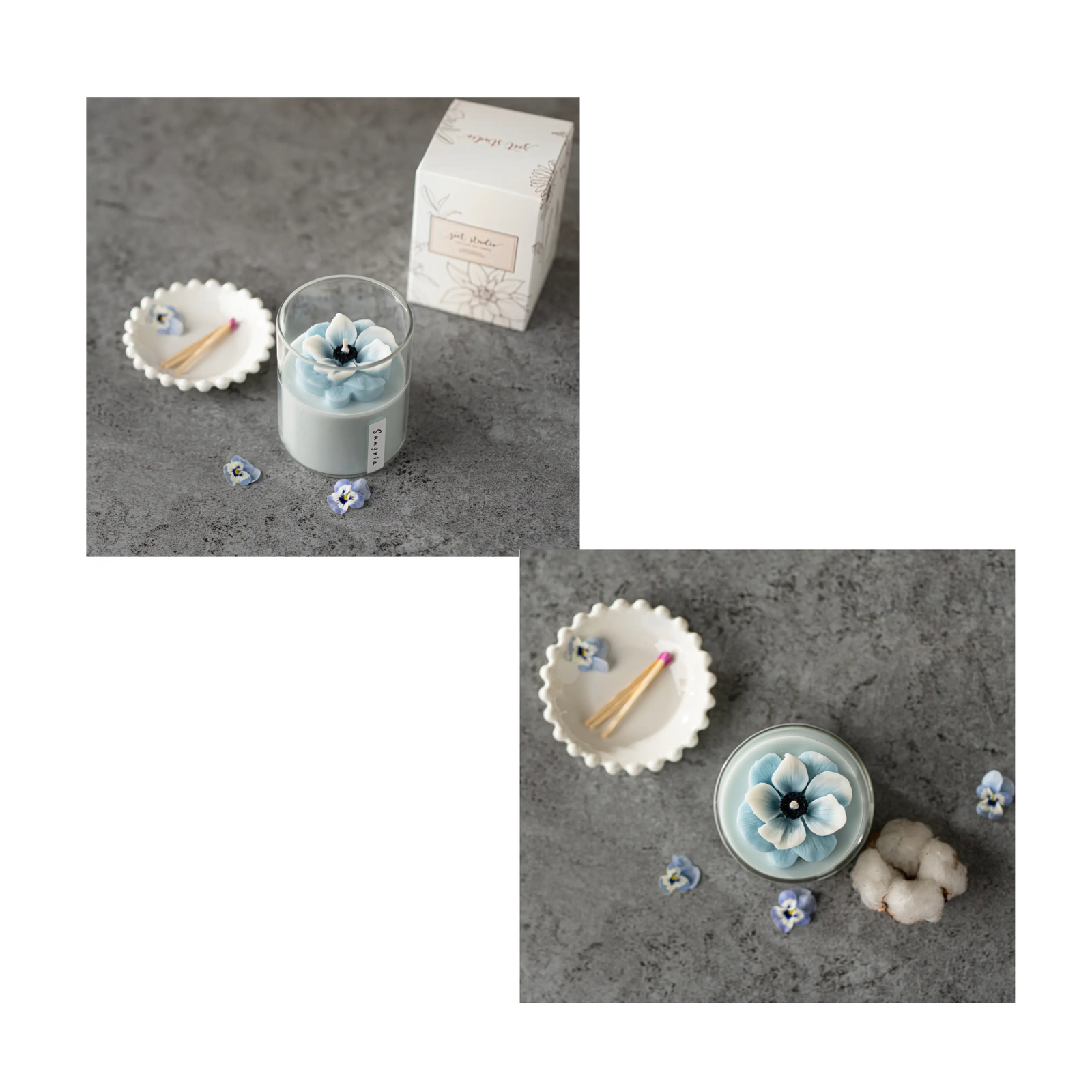 Anemone Floral Soy Candle