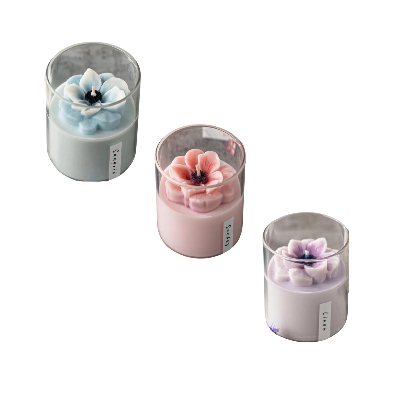 Anemone Floral Soy Candle