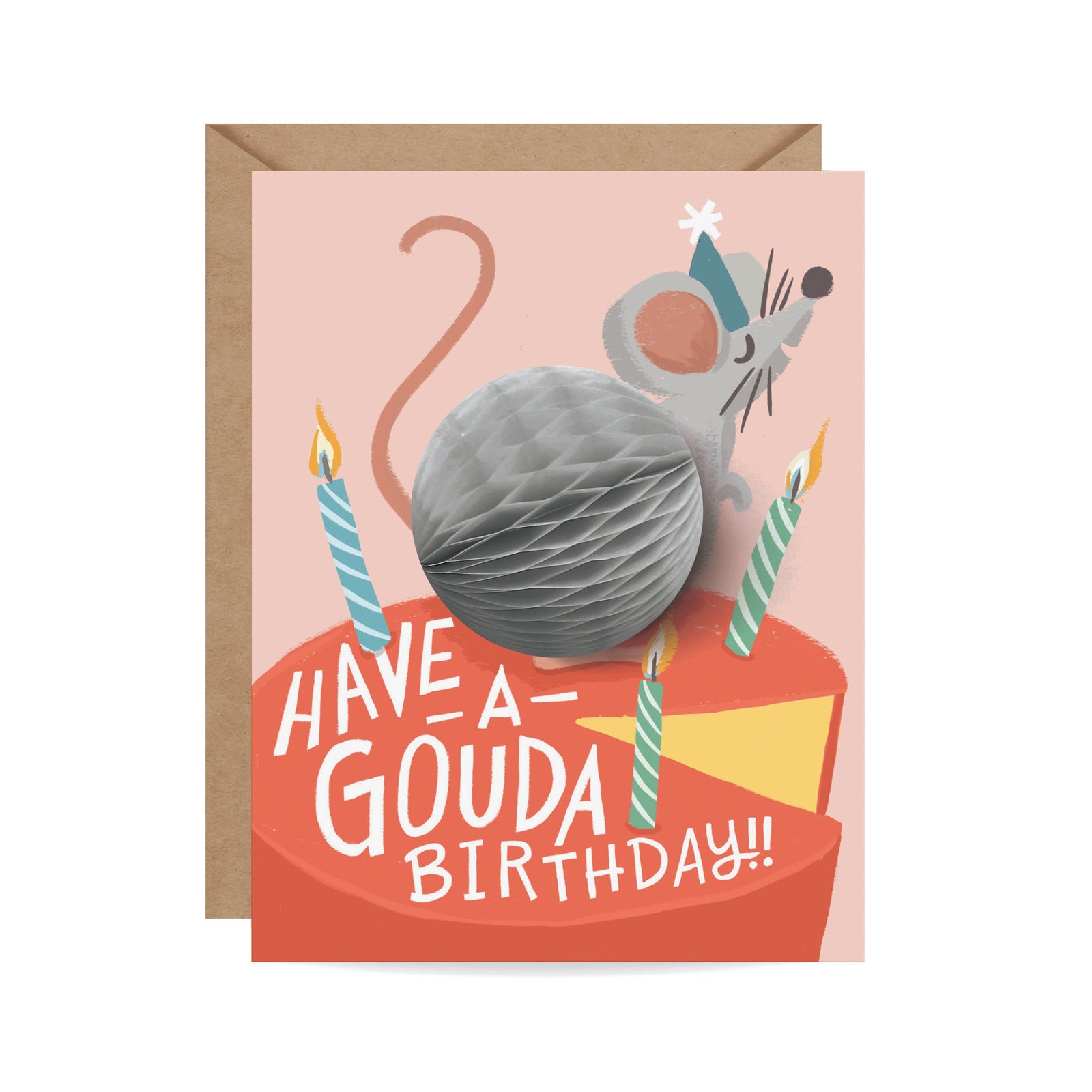 Birthday Mouse Pop-up Card