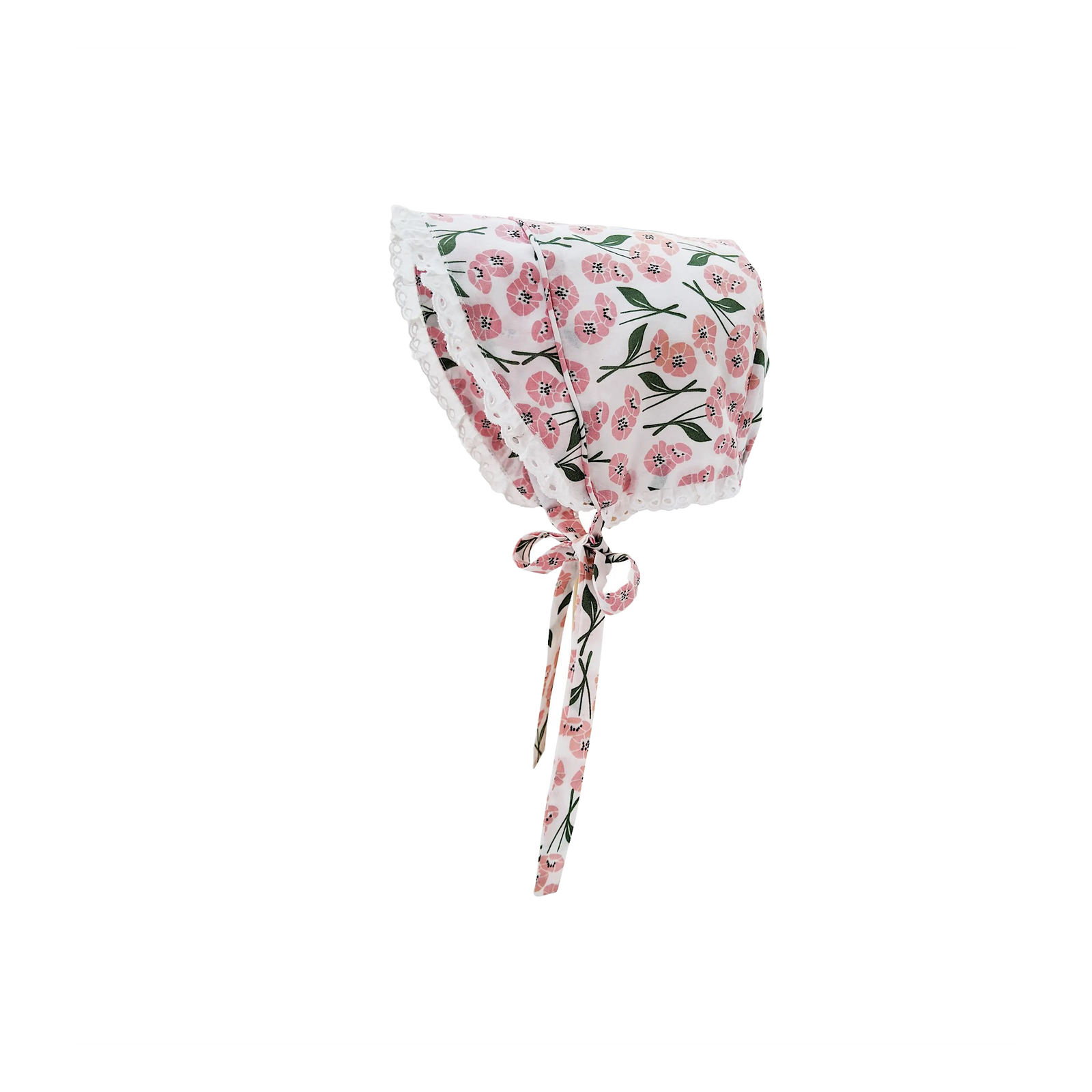 Blush Poppy Pink Bonnet