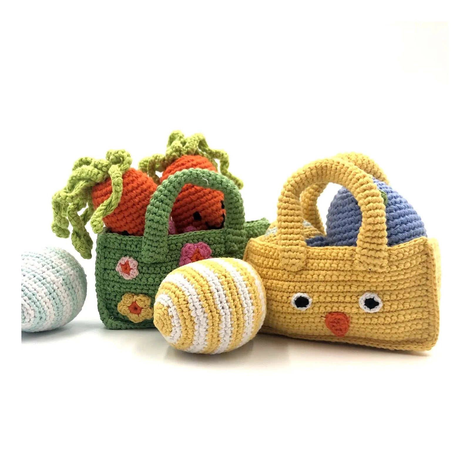 Easter Egg Yellow Stripe