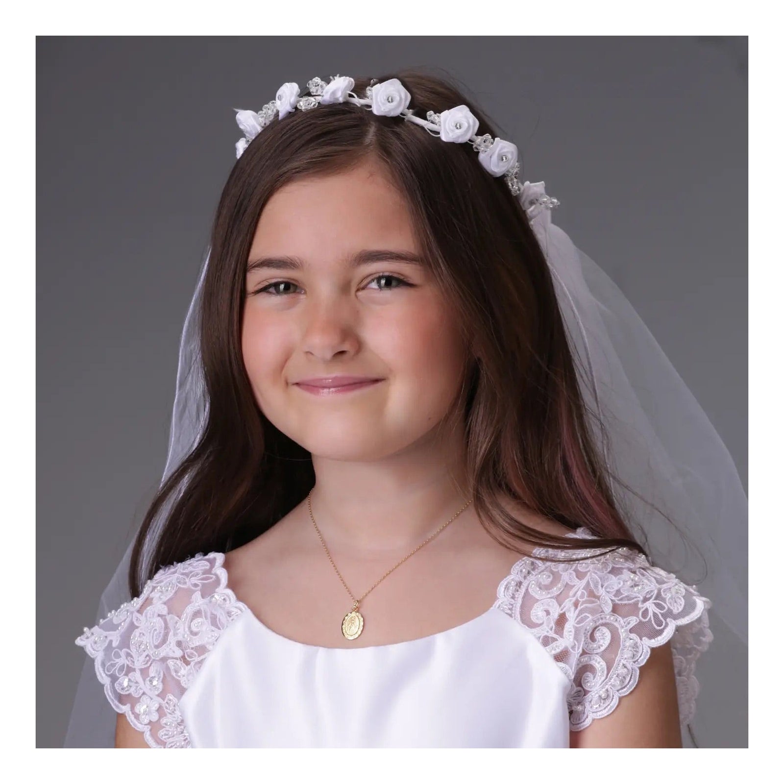 First Communion Gold Plated Miraculous Medal