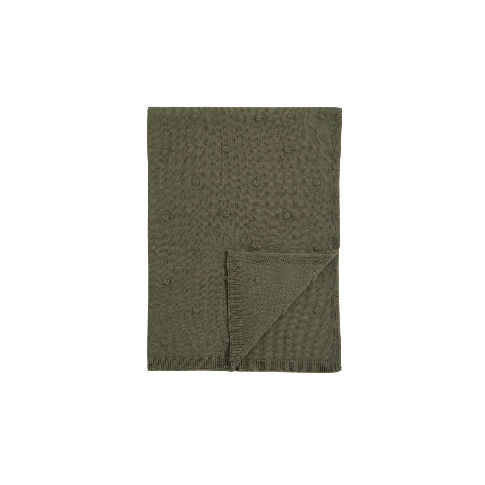 Green Sweater Knit Blanket