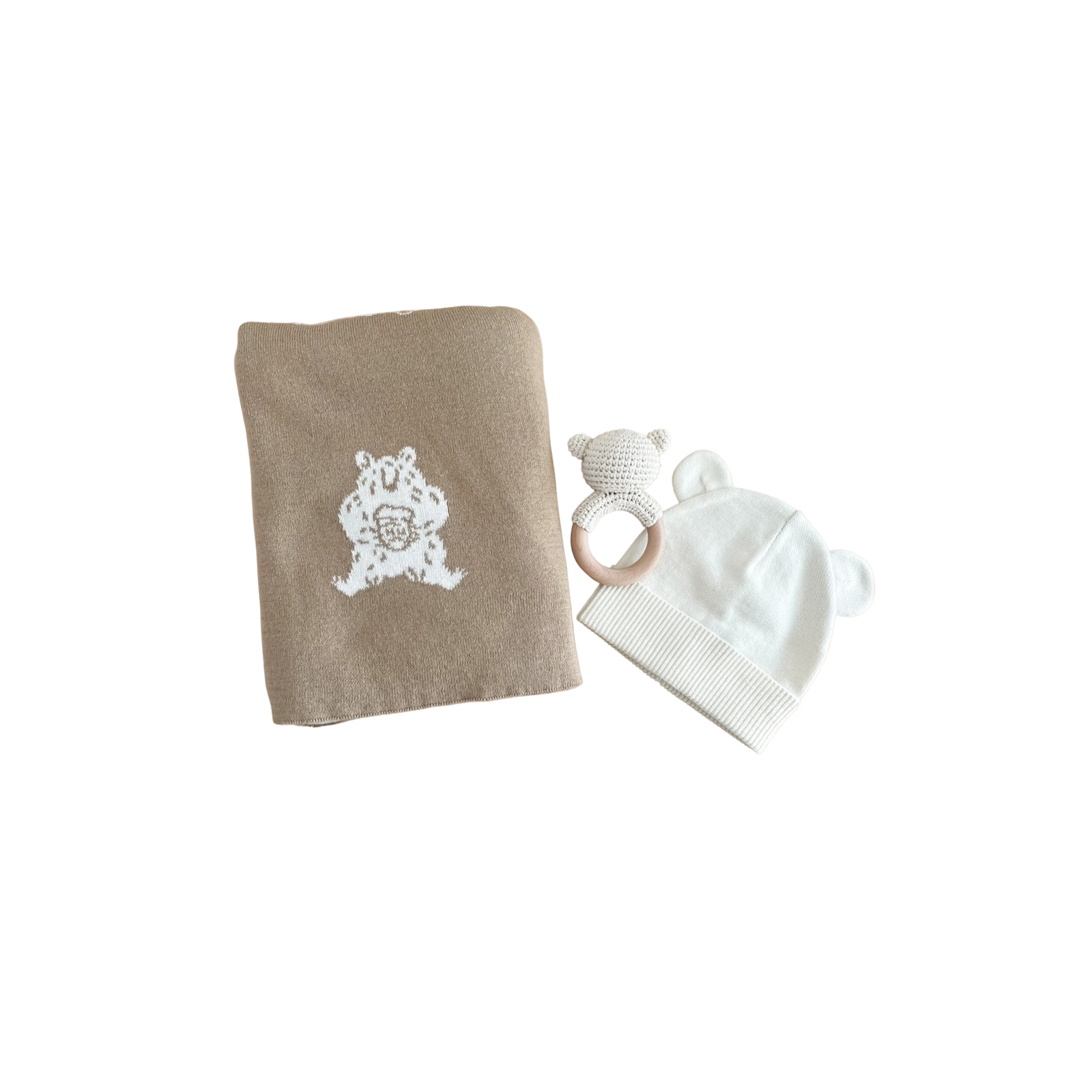 Honey Bear Blanket Gift Set