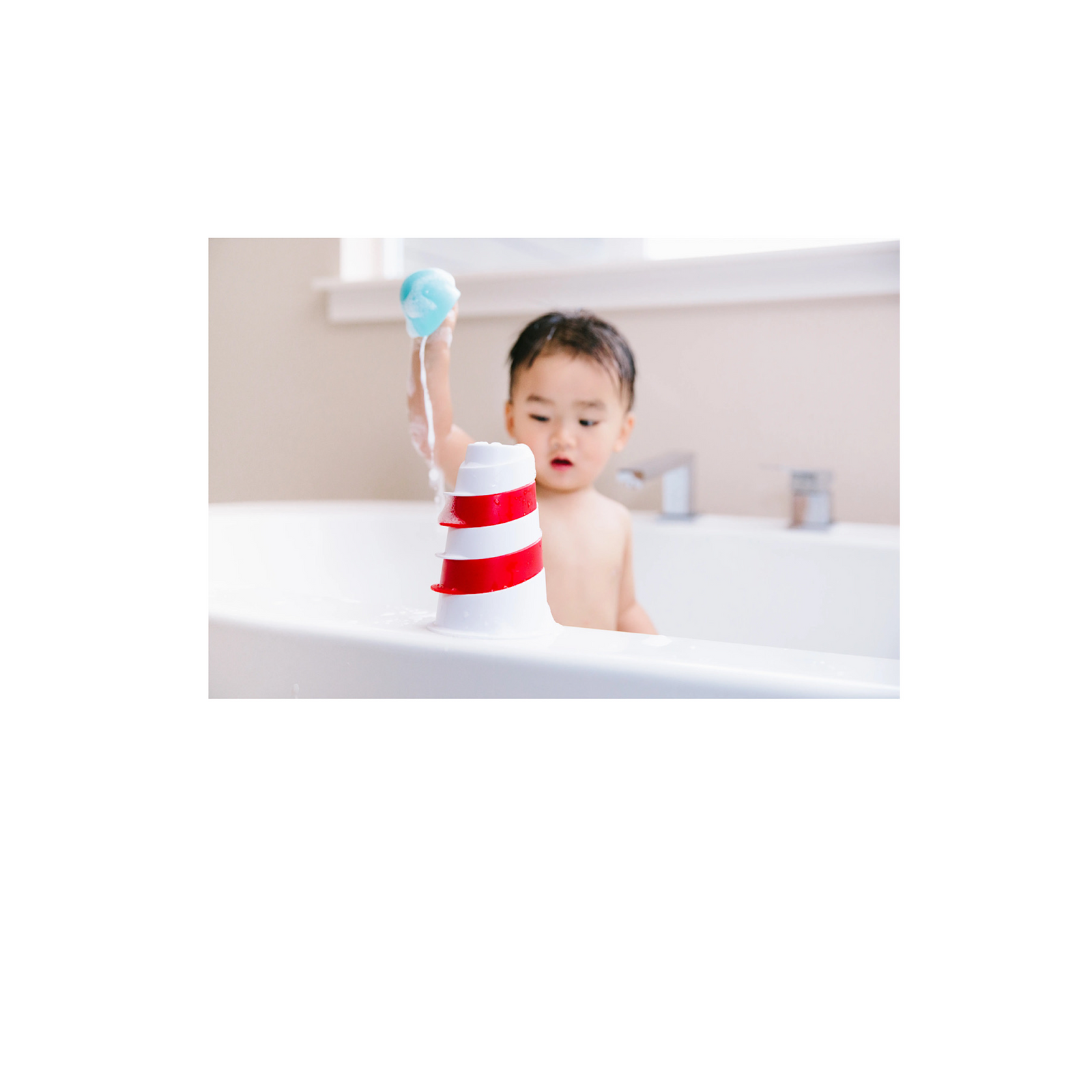 Lighthouse Stacking Tower Bath Toy