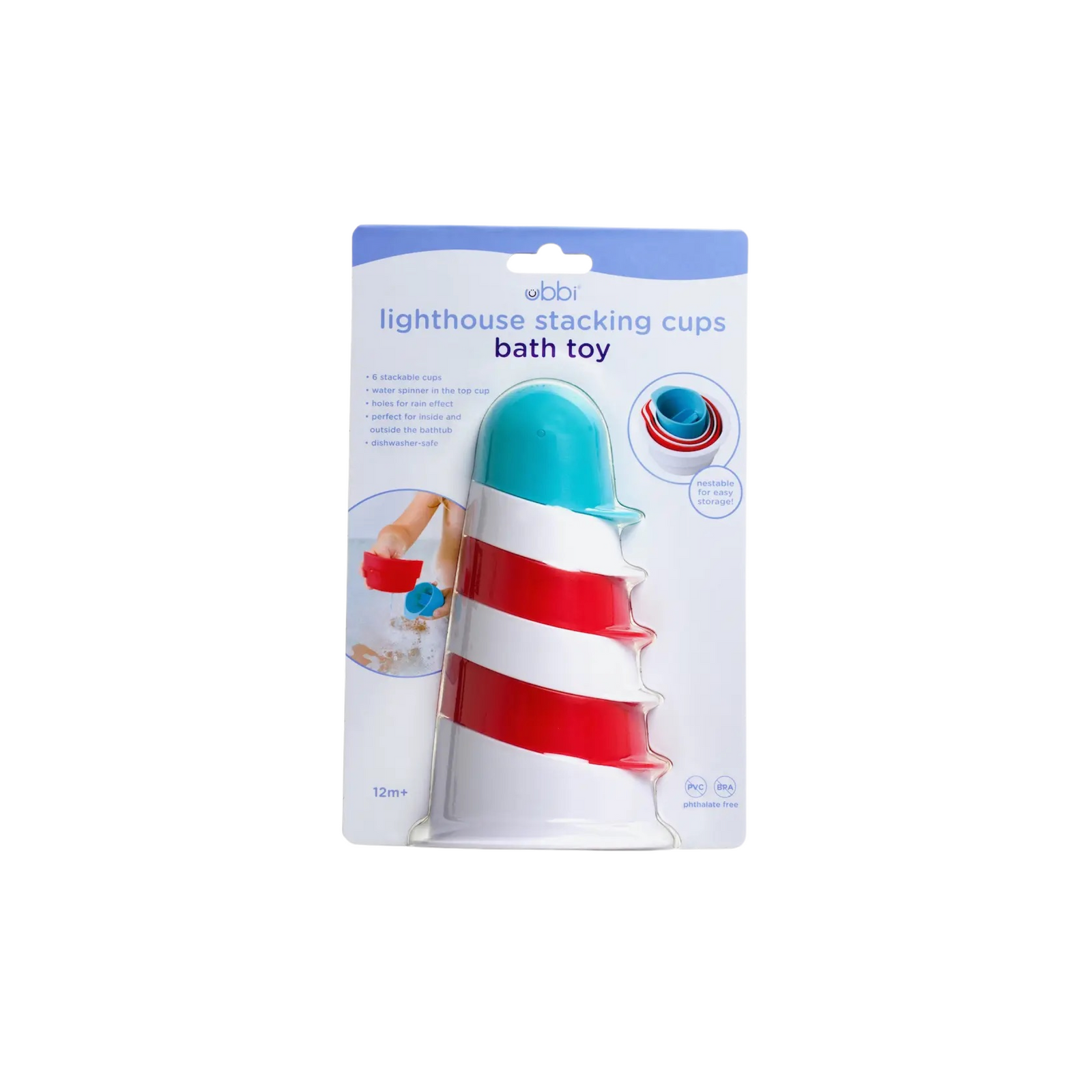 Lighthouse Stacking Tower Bath Toy