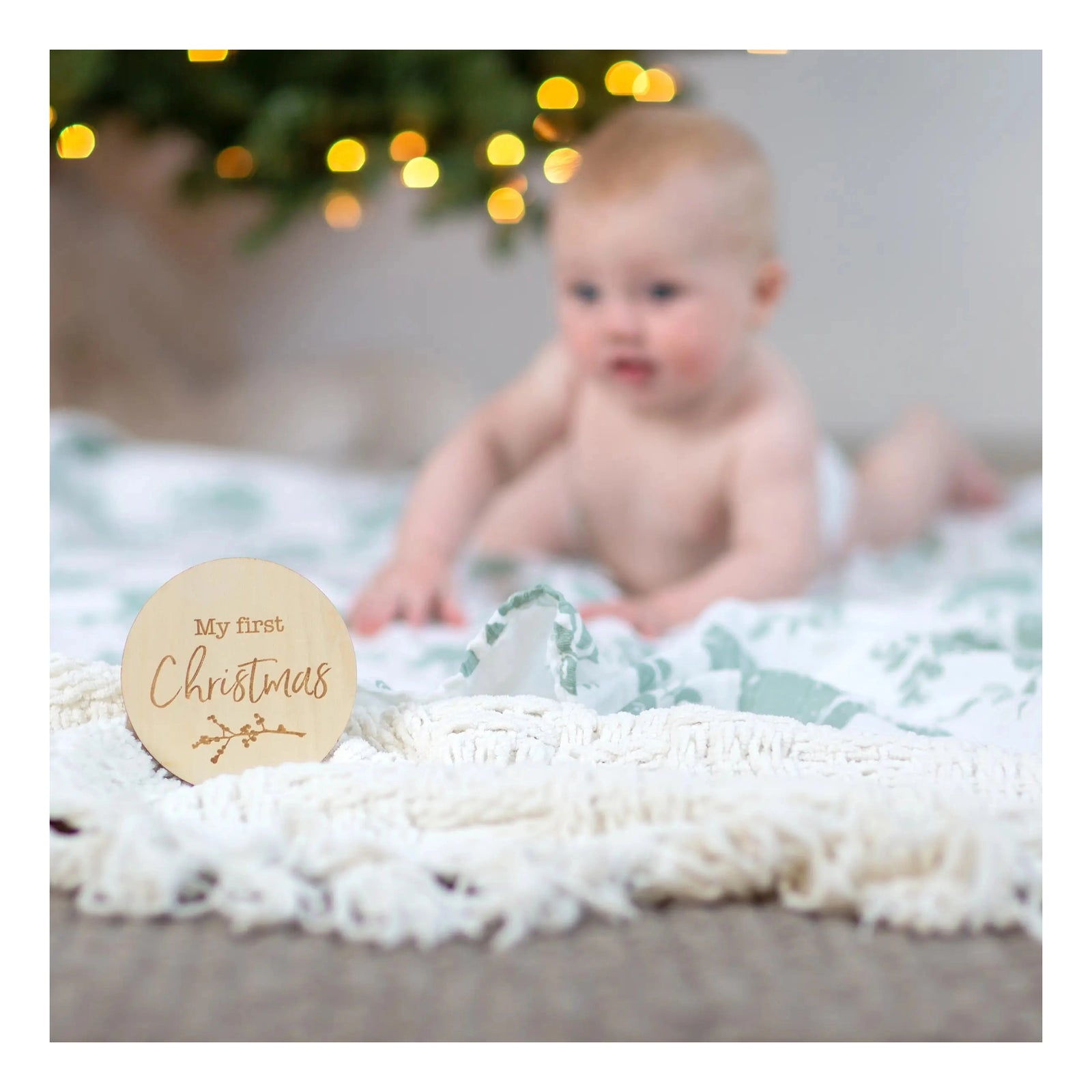 My First Christmas Milestone Disc