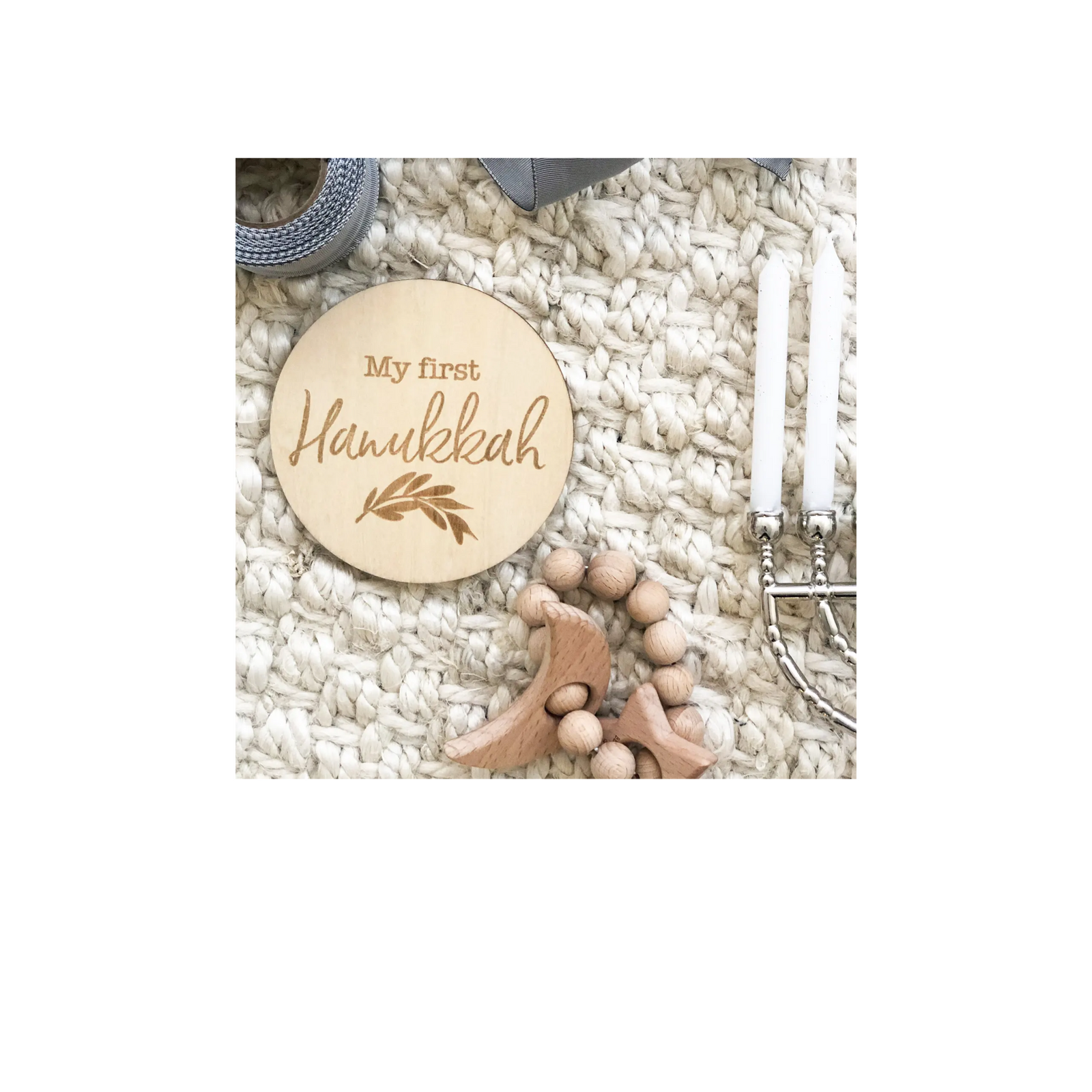 My First Hanukkah Milestone Disc